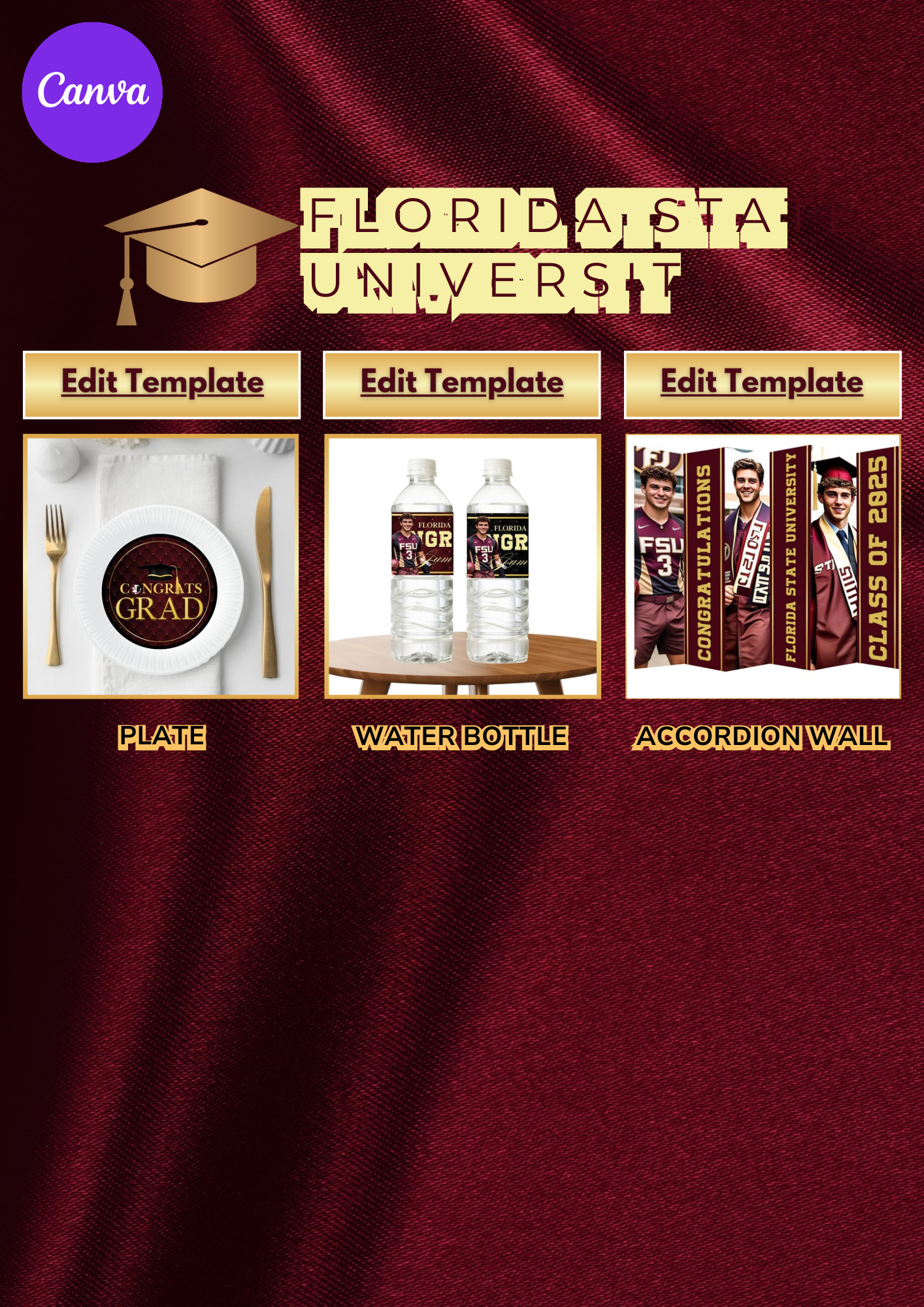 Lux Grad Party Design Collection - 17 Templates