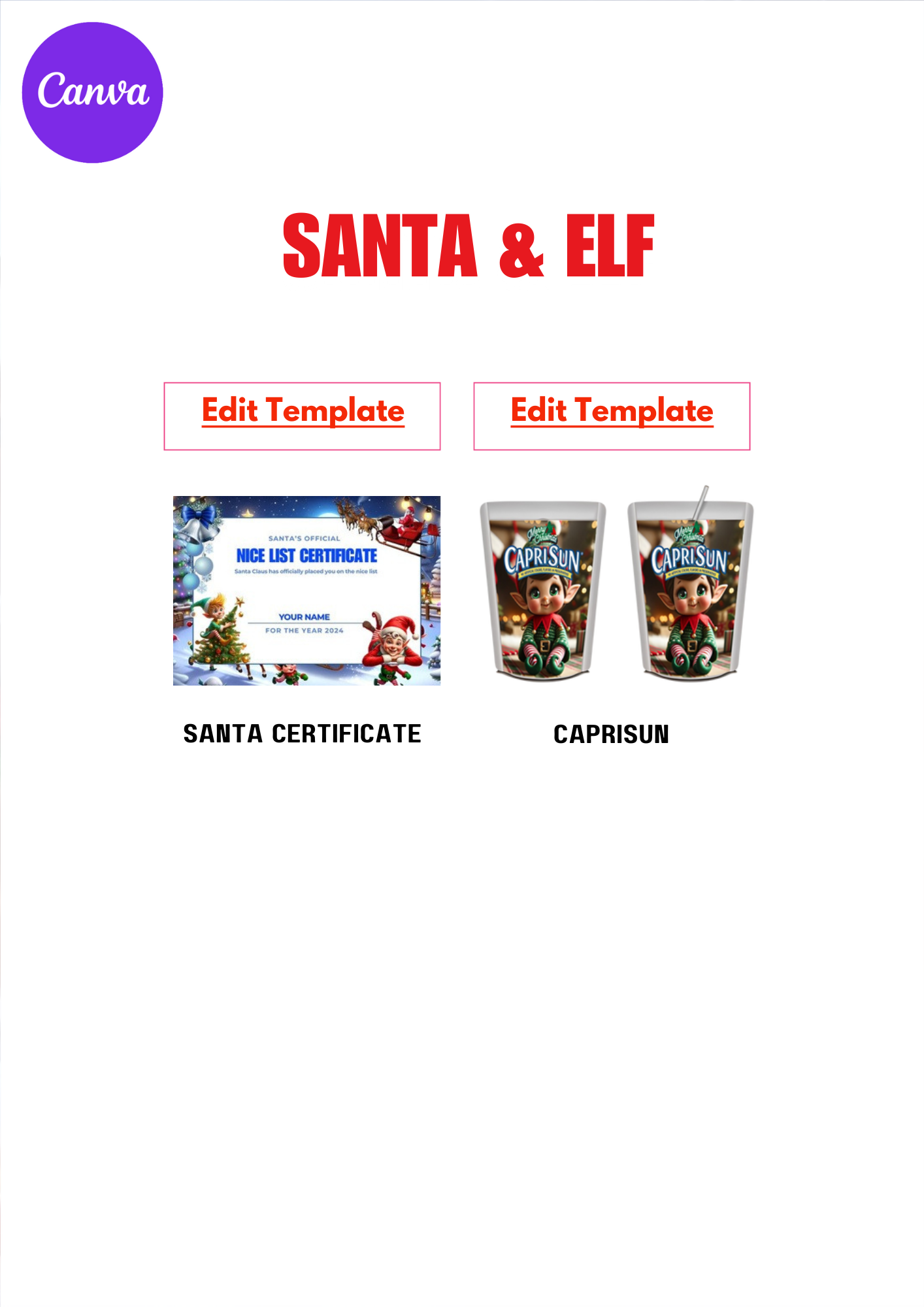 17 Holiday Party Santa Box Templates