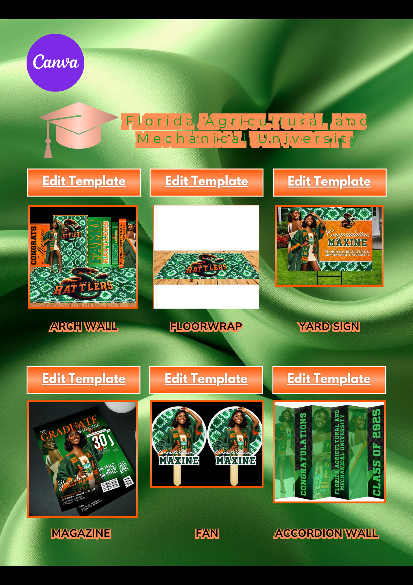 Lux Grad Party Design Collection - 17 Templates