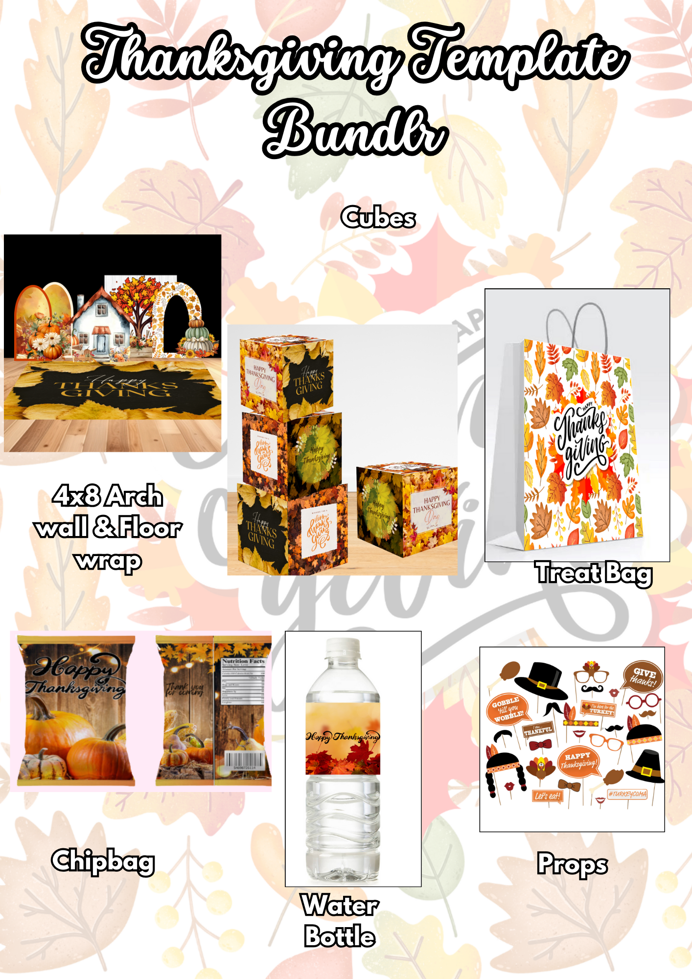 Mega Holiday Bundle - 24 Templates