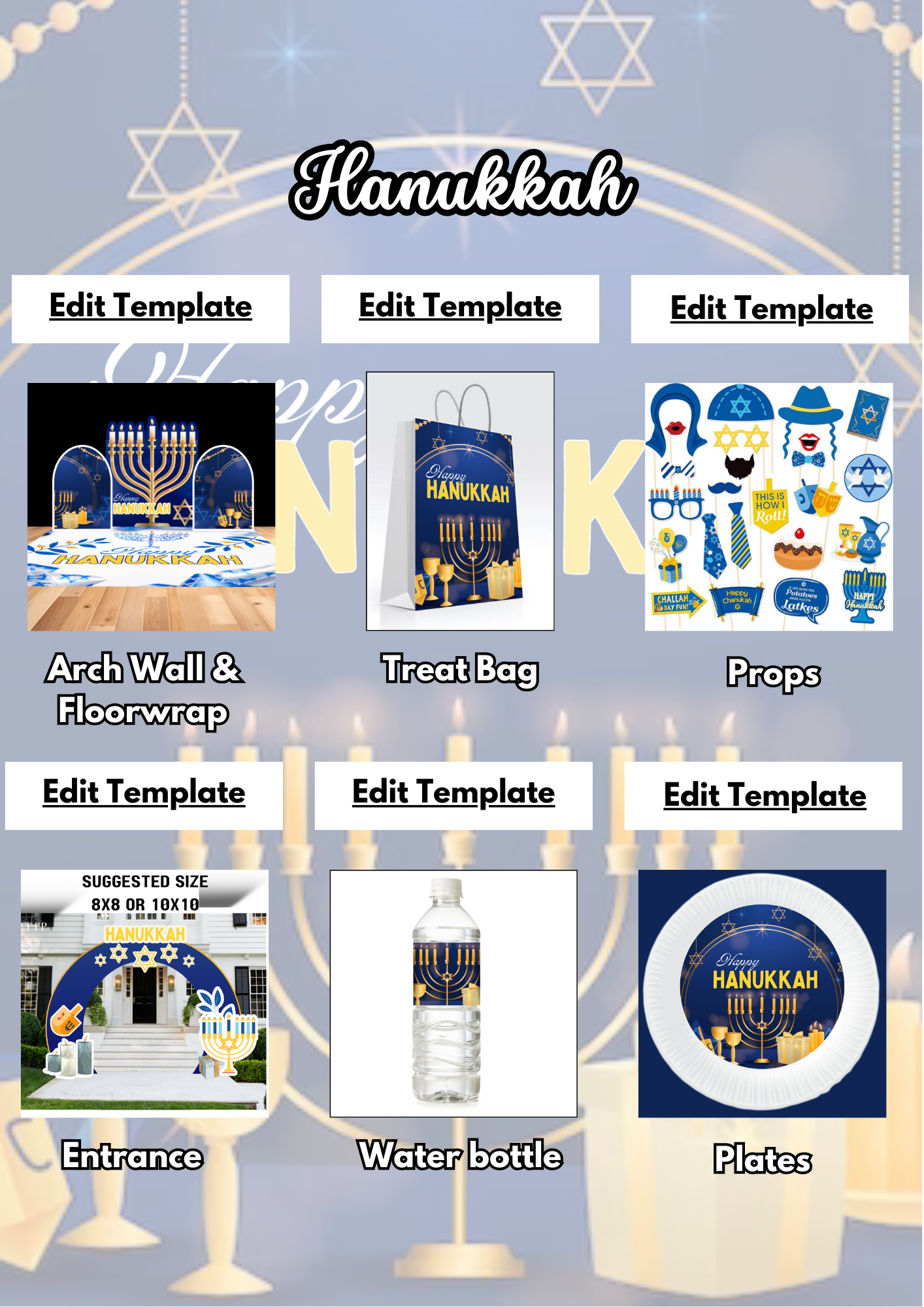 Mega Holiday Bundle - 24 Templates