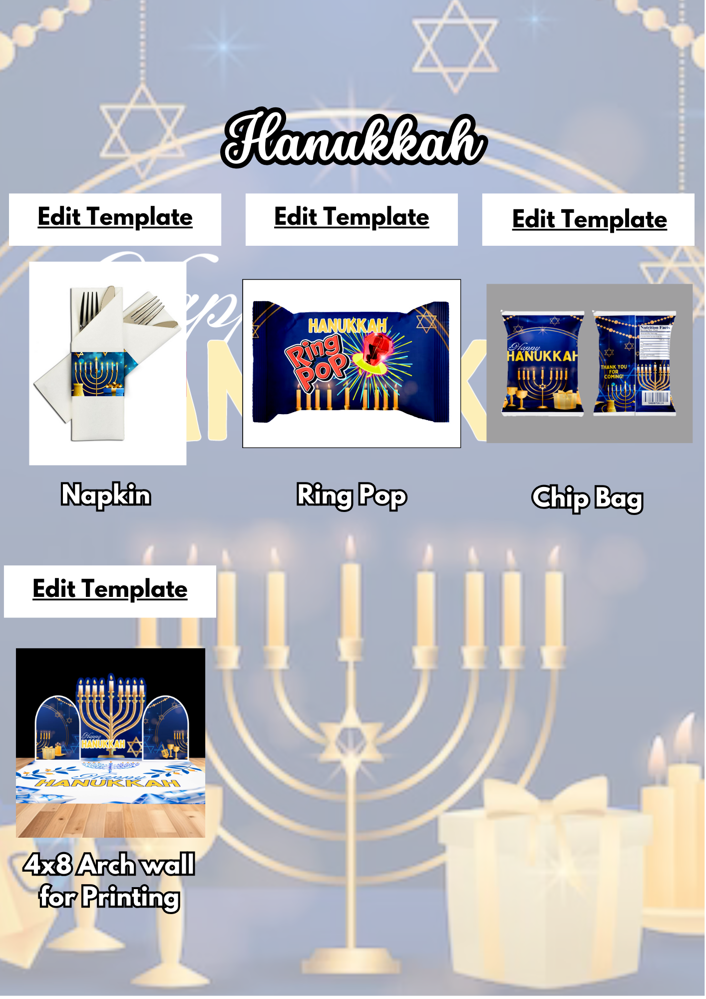 Mega Holiday Bundle - 24 Templates