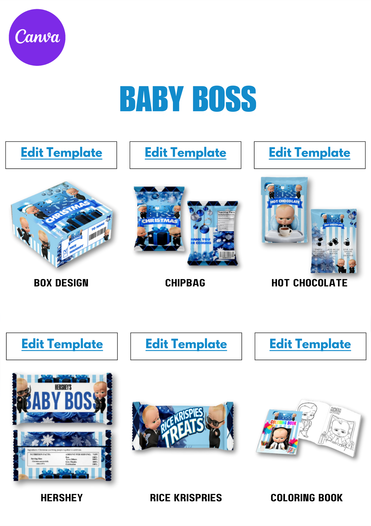 17 Holiday Party Santa Box Templates