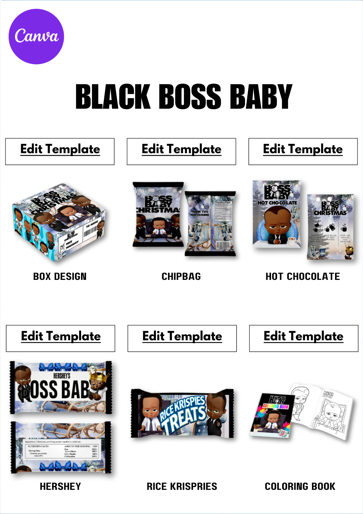 17 Holiday Party Santa Box Templates