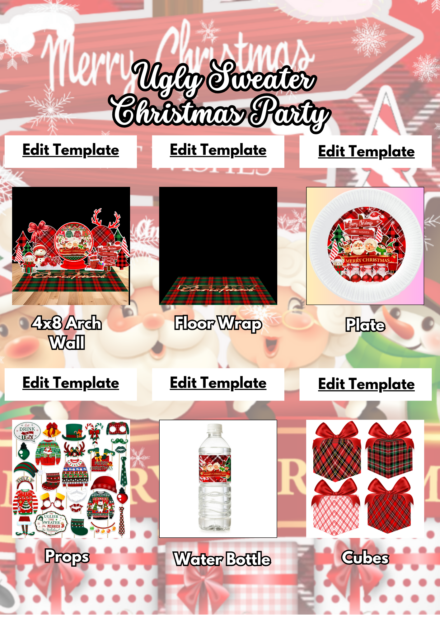 Mega Holiday Bundle - 24 Templates