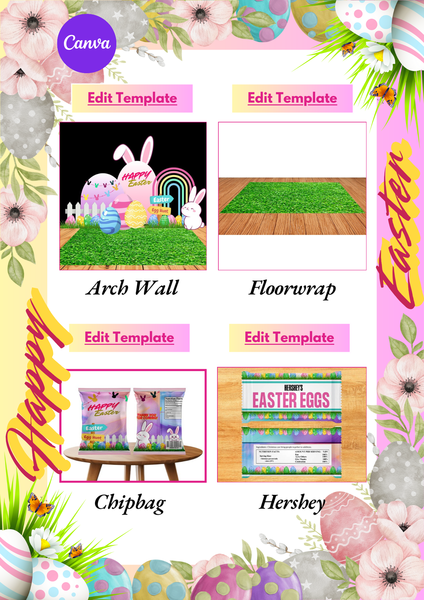 Easter Bundle Templates