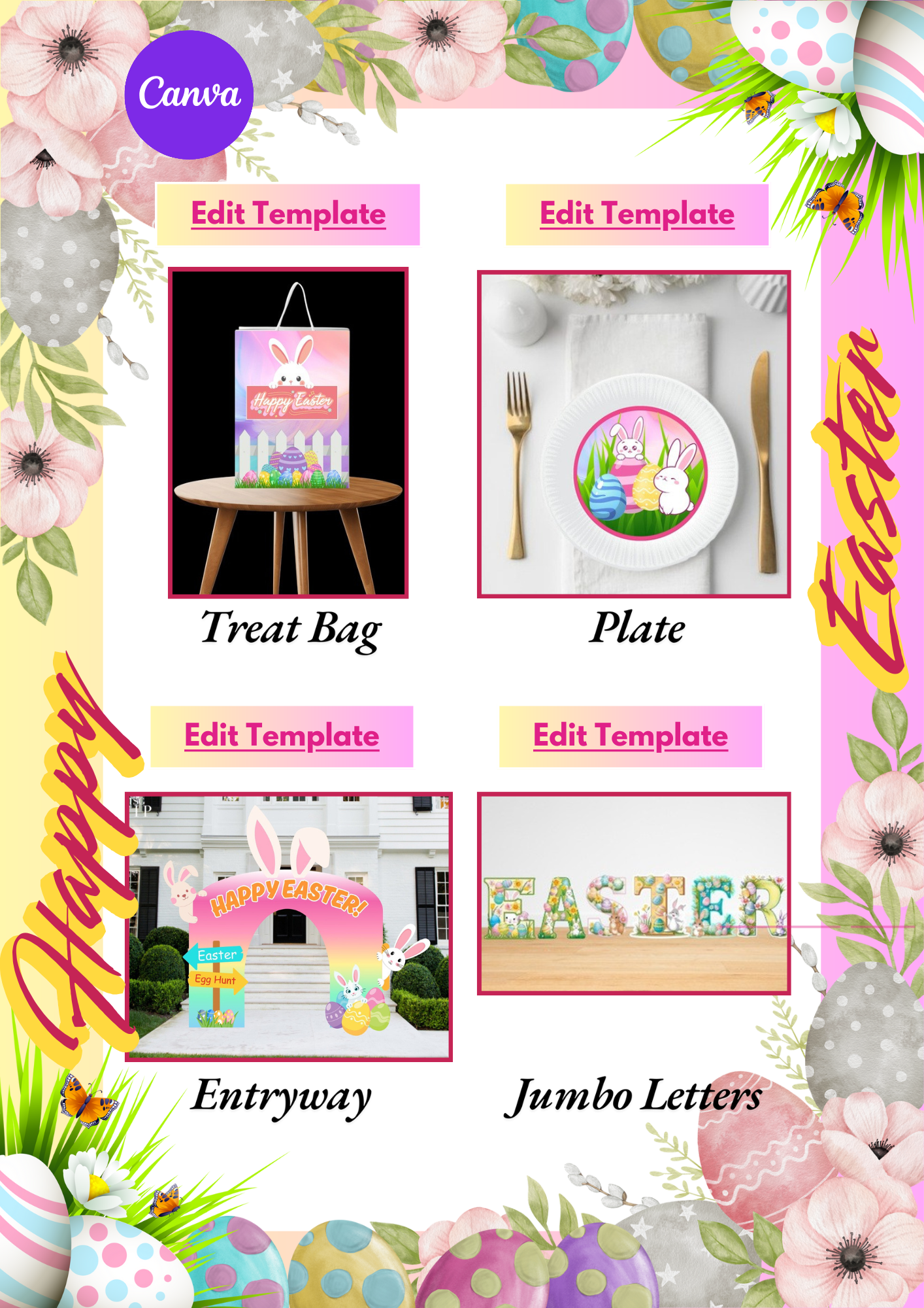 Easter Bundle Templates