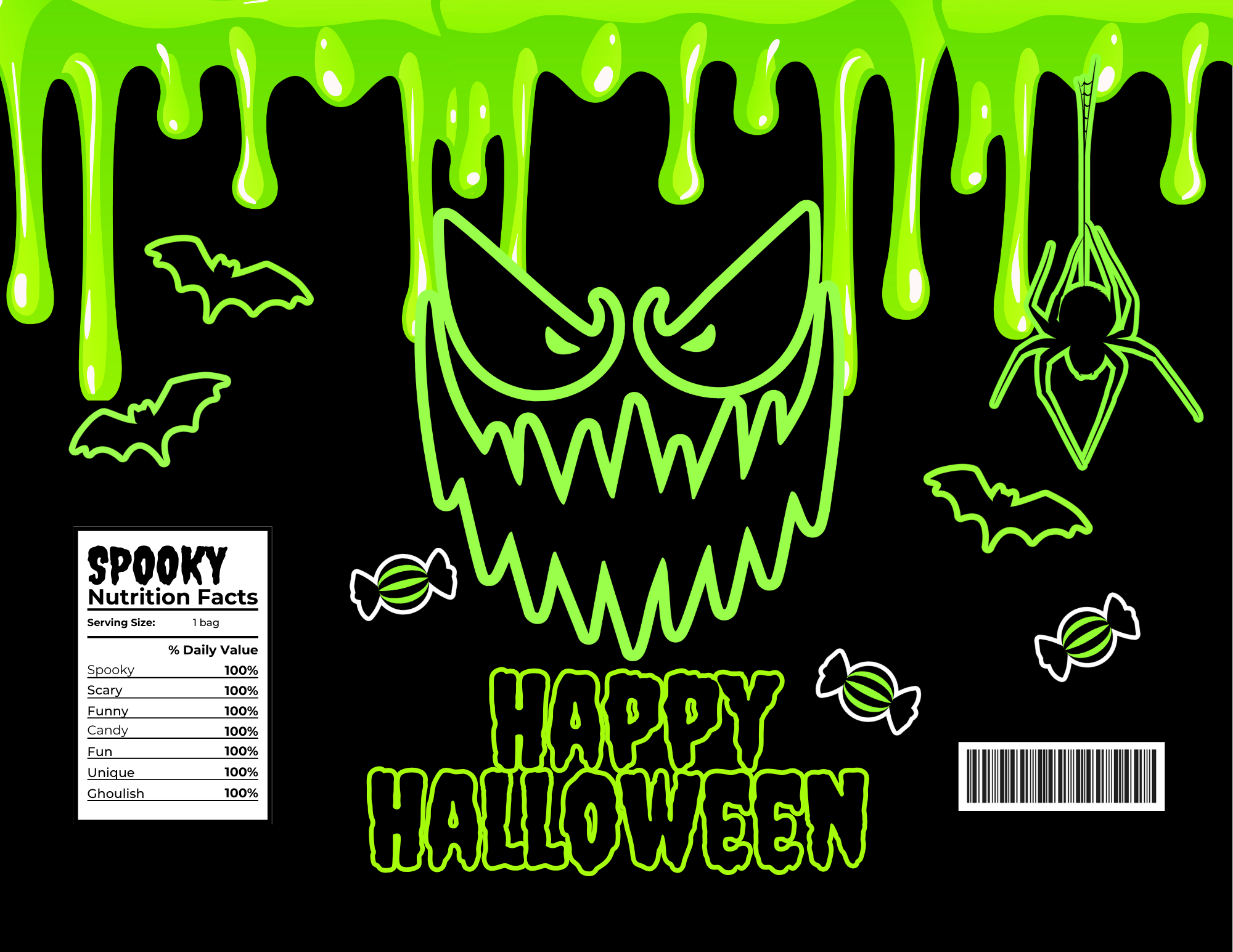 Neon Slime Halloween Bundle