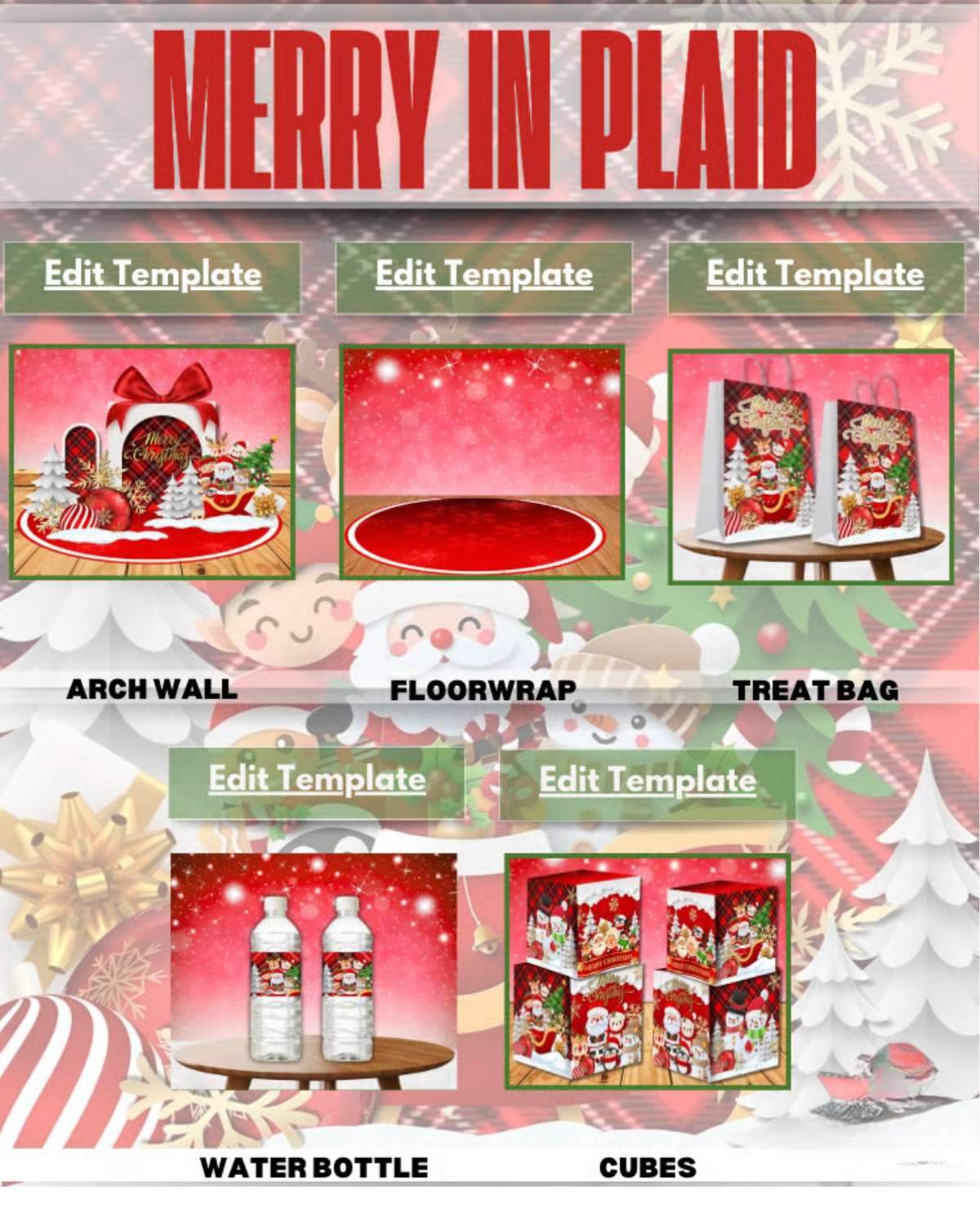 MERRY IN PLAID Bundle