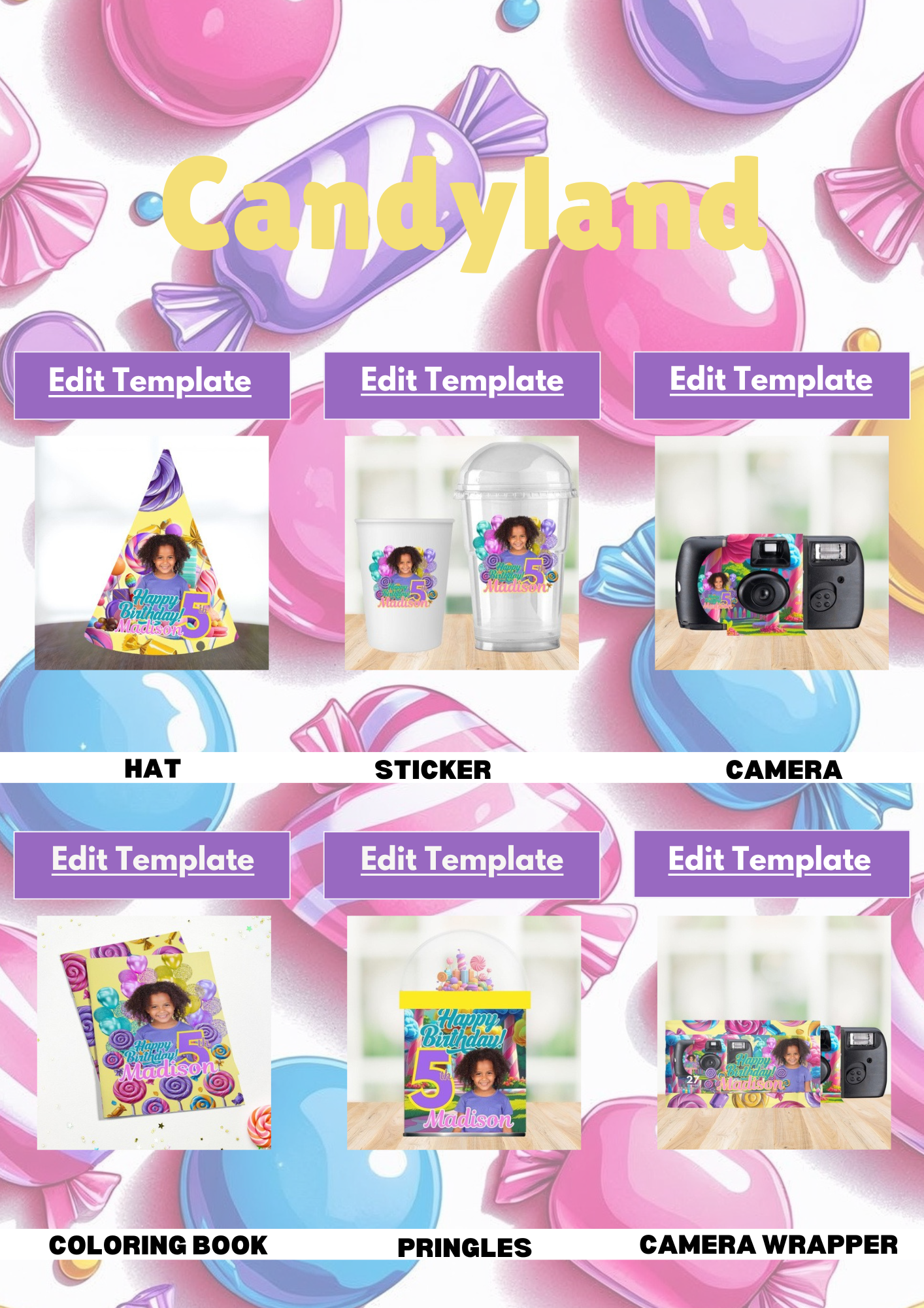Top Birthday Party Favors Bundle