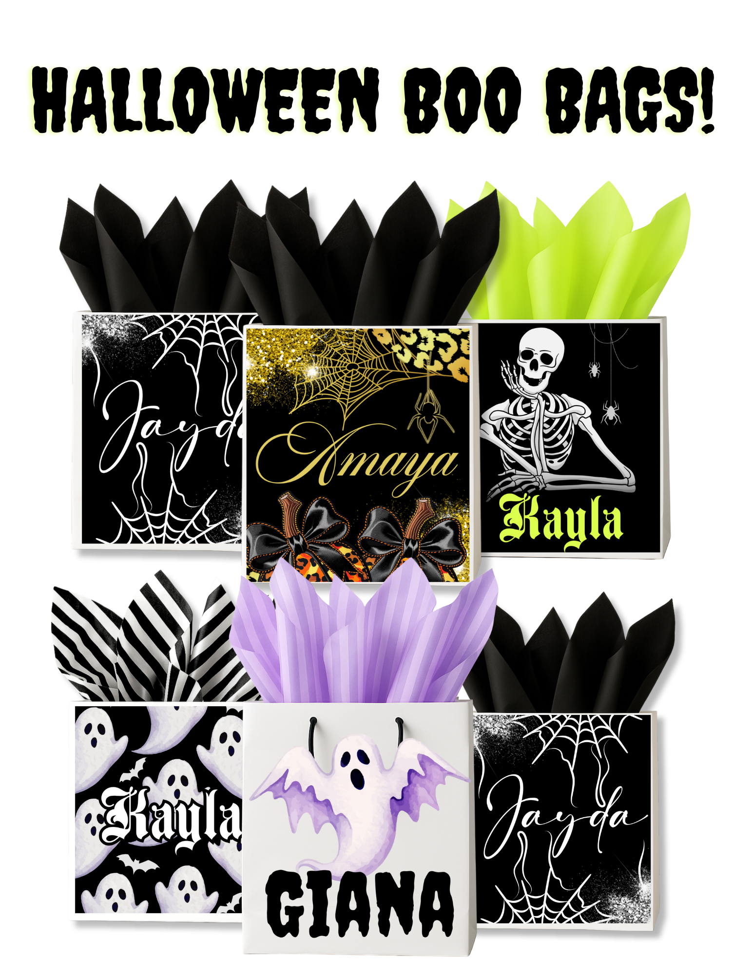 Halloween Boo Bags