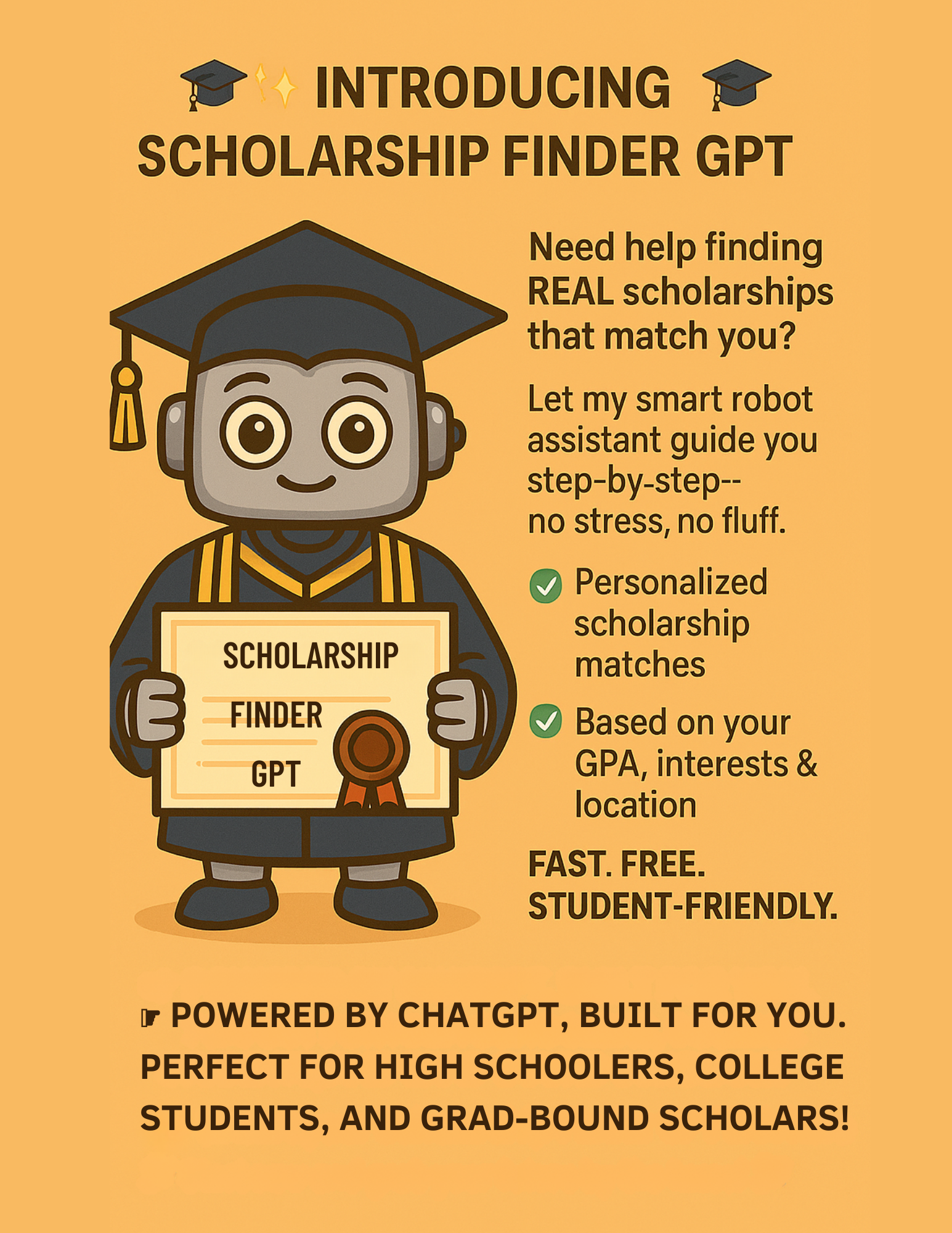 Scholarship Finder GPT