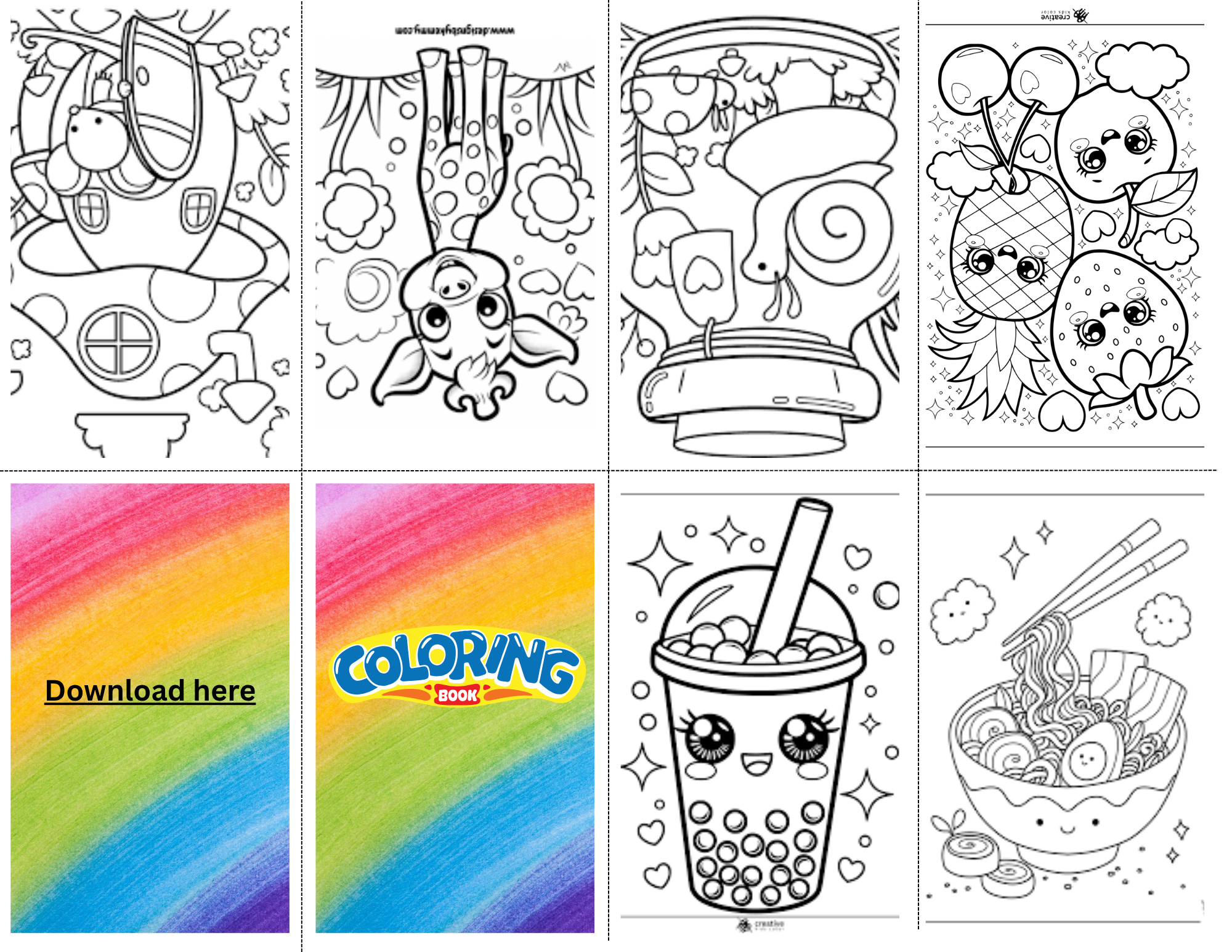Mini Coloring Book
