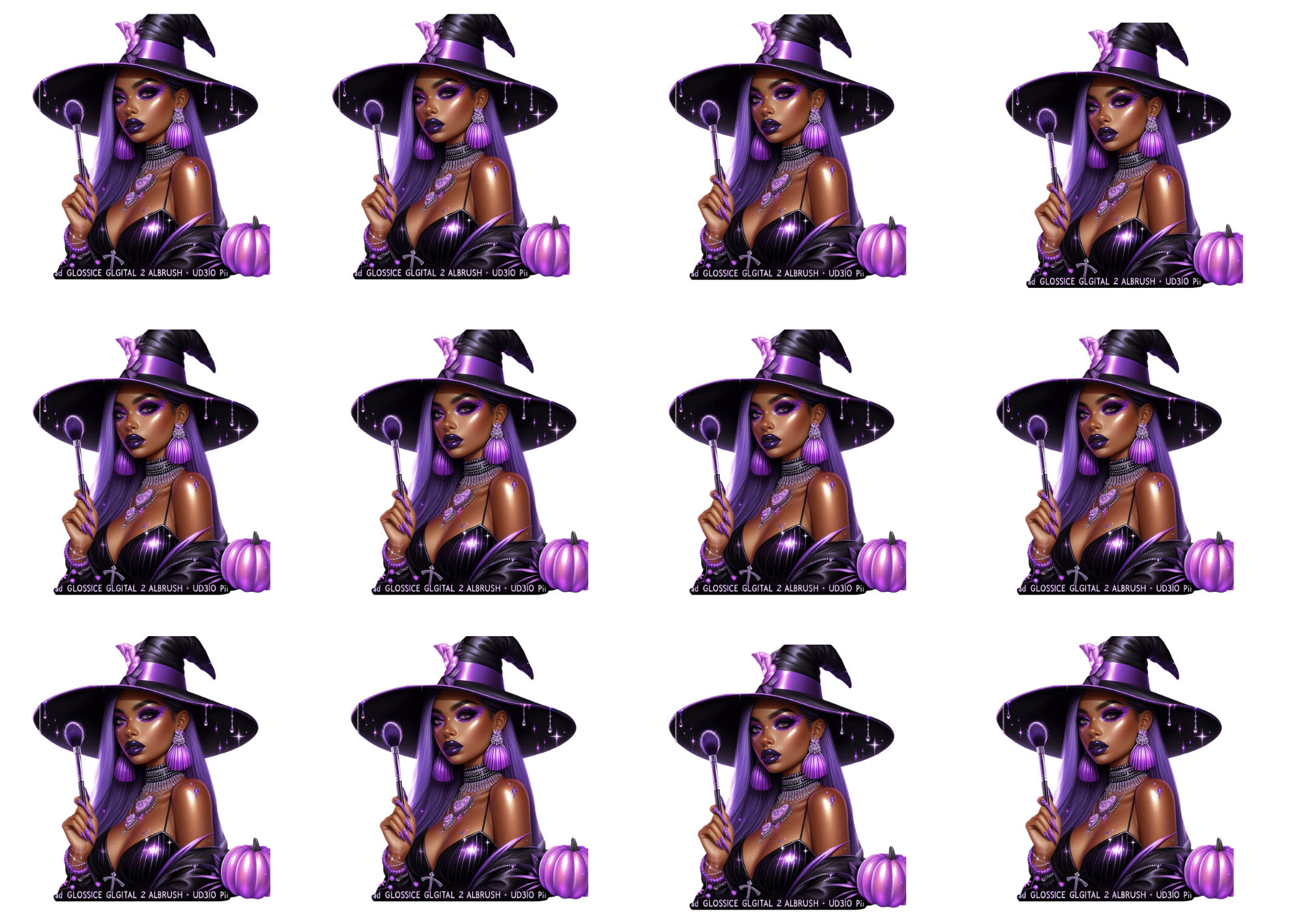 Purple Halloween Bundle