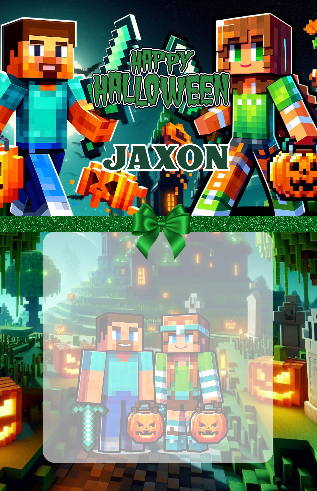 Halloween Kid Character Jumbo Cards (11)- 11x17