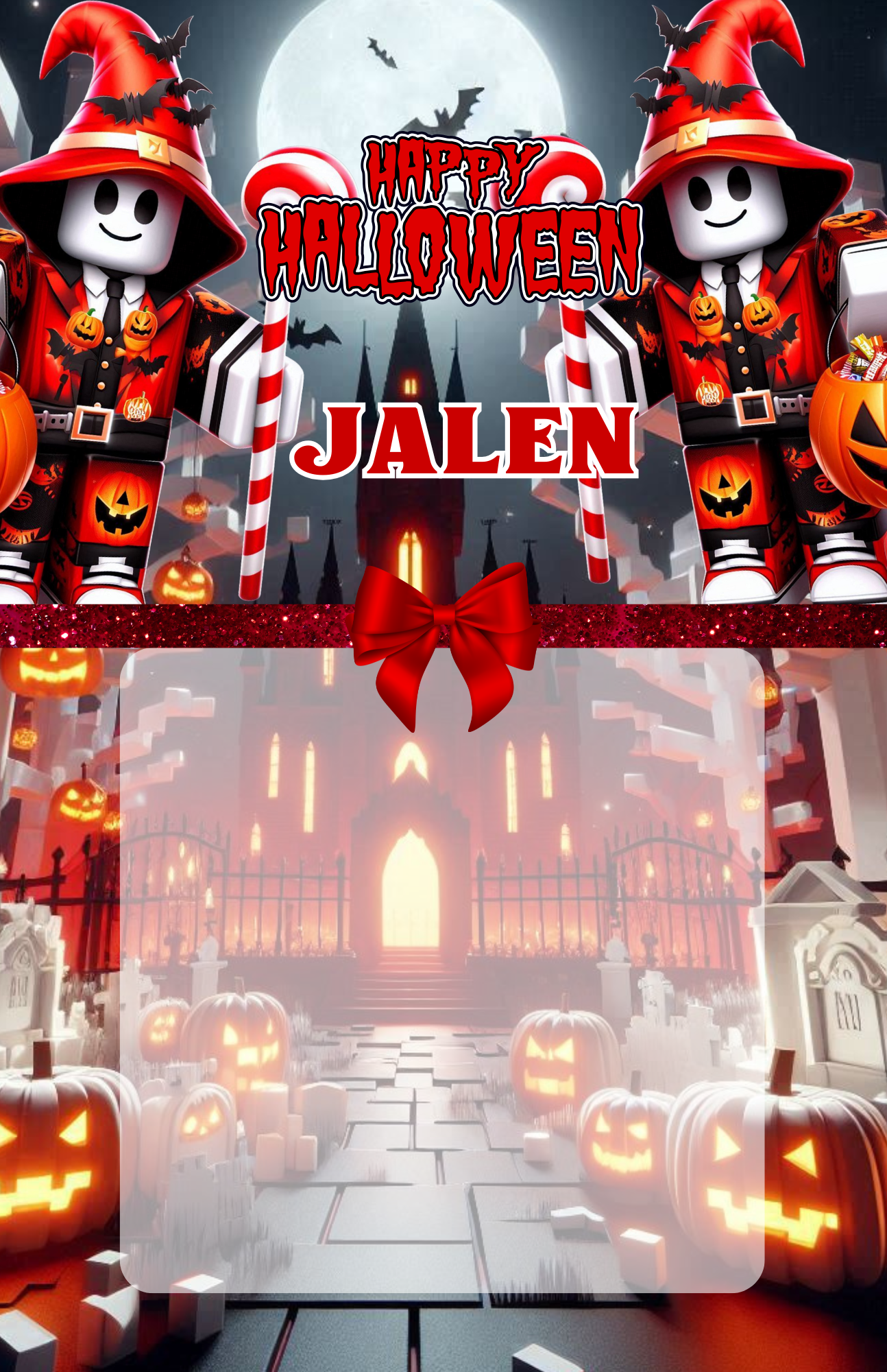 Halloween Kid Character Jumbo Cards (11)- 11x17