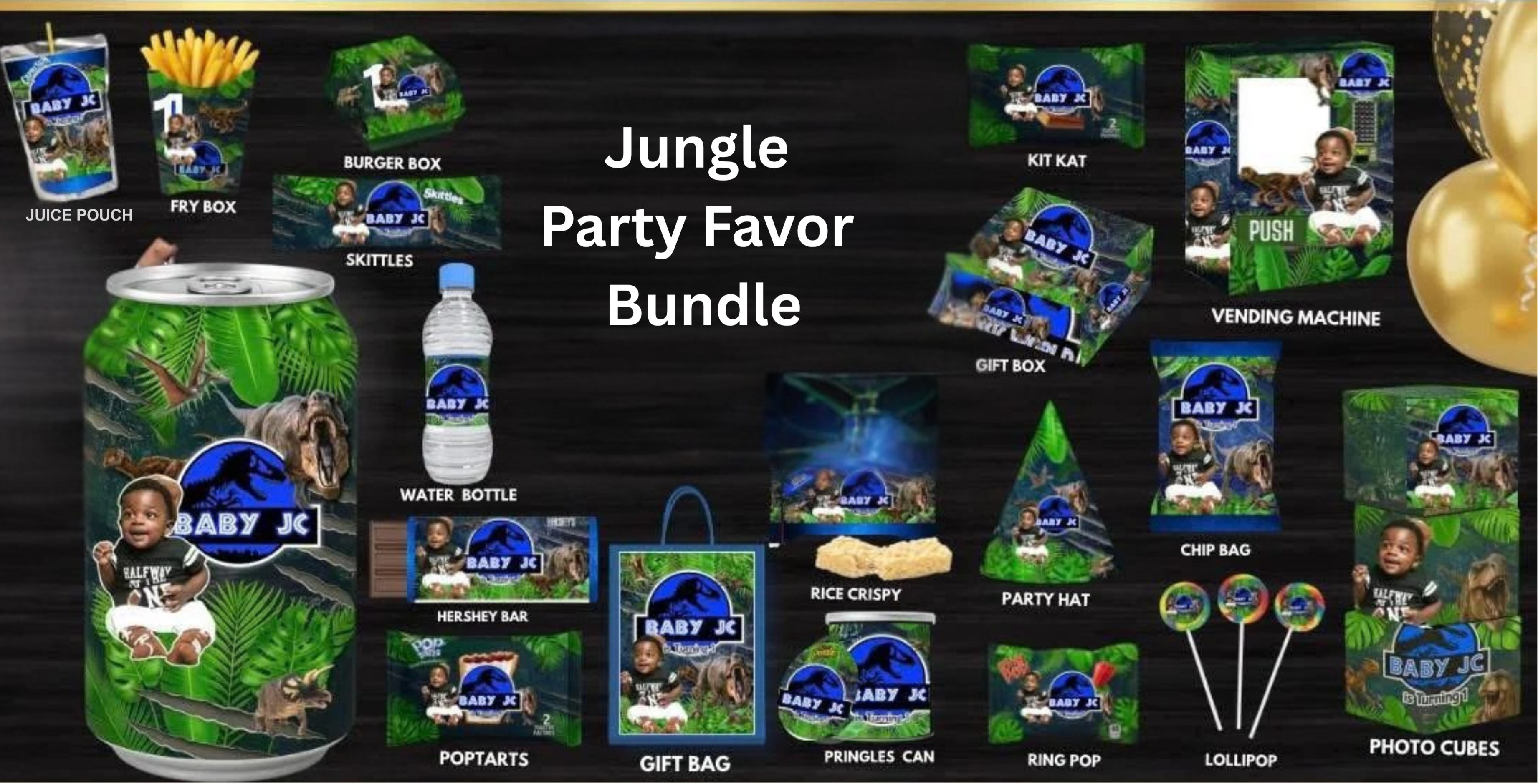 Jungle Party Favor Bundle