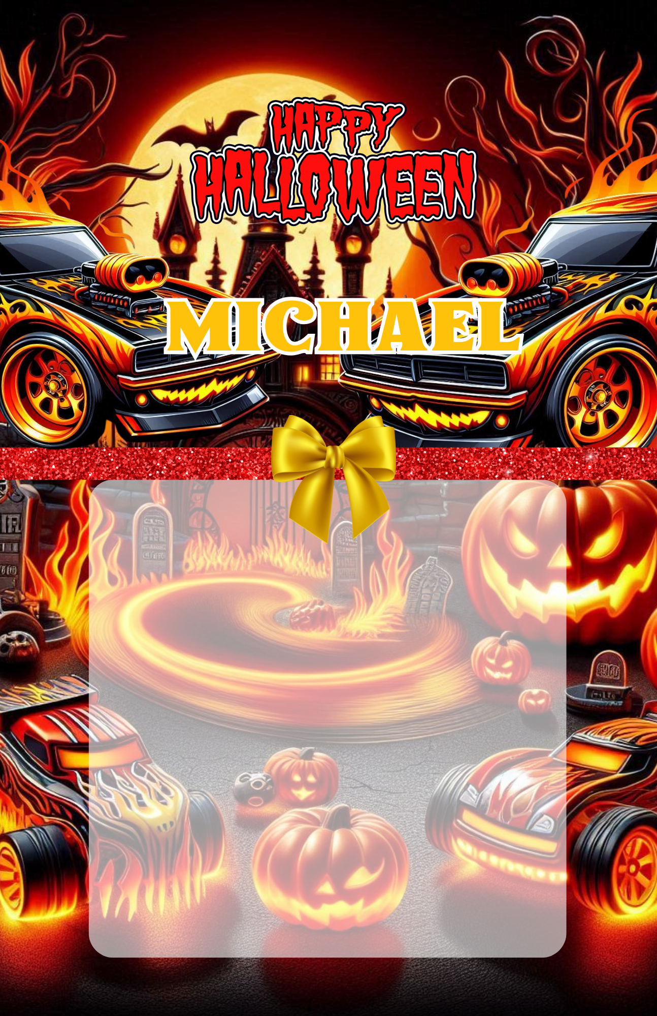 Halloween Kid Character Jumbo Cards (11)- 11x17