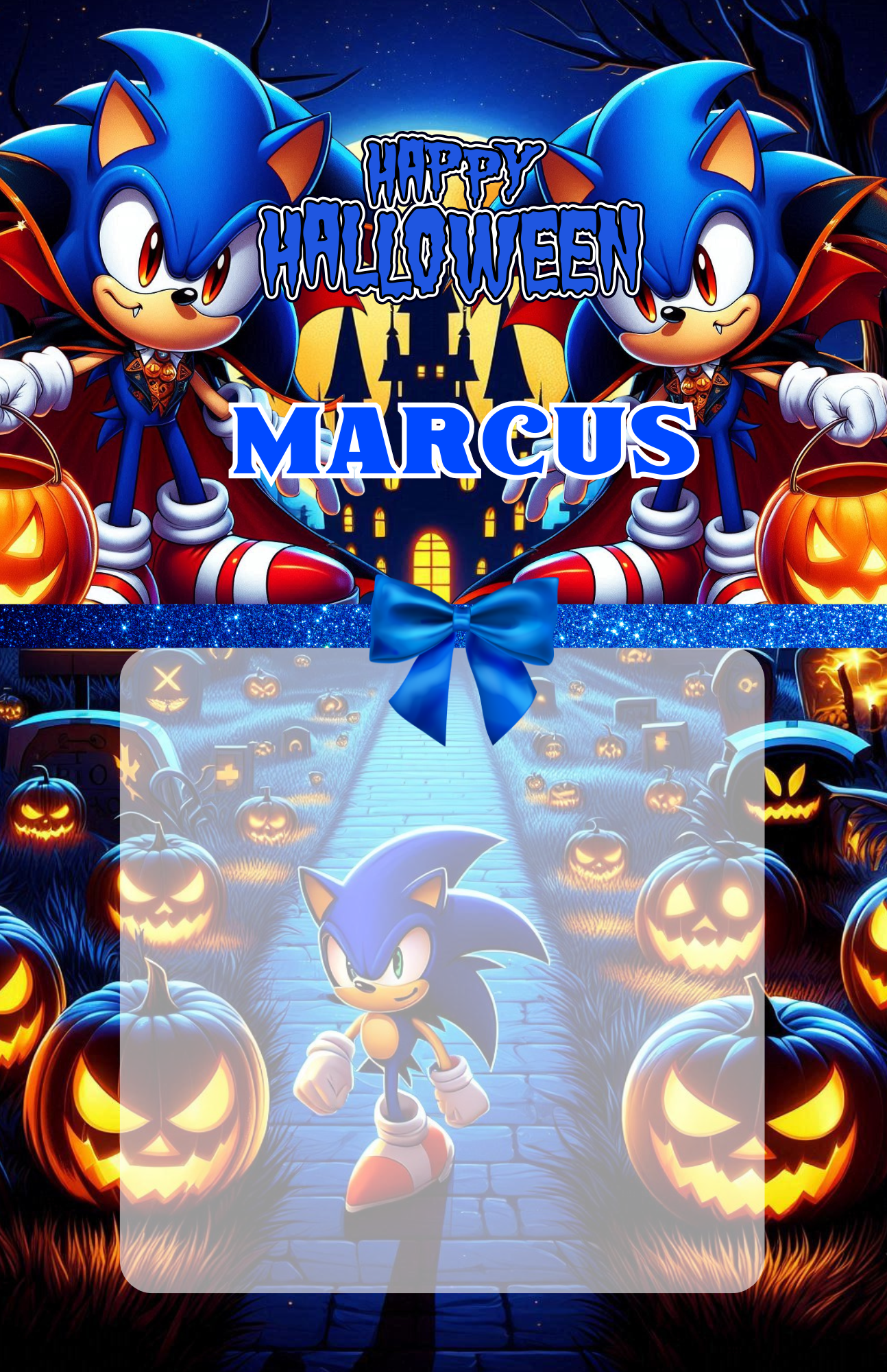 Halloween Kid Character Jumbo Cards (11)- 11x17