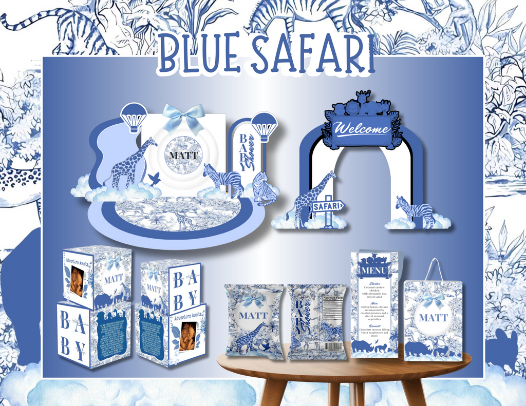 Luxury Baby Shower Bundle  - 15 Templates