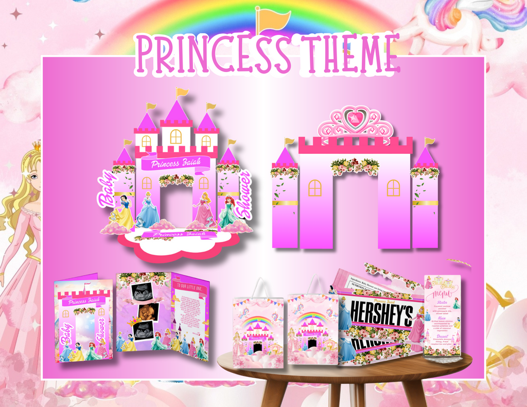 Luxury Baby Shower Bundle  - 15 Templates