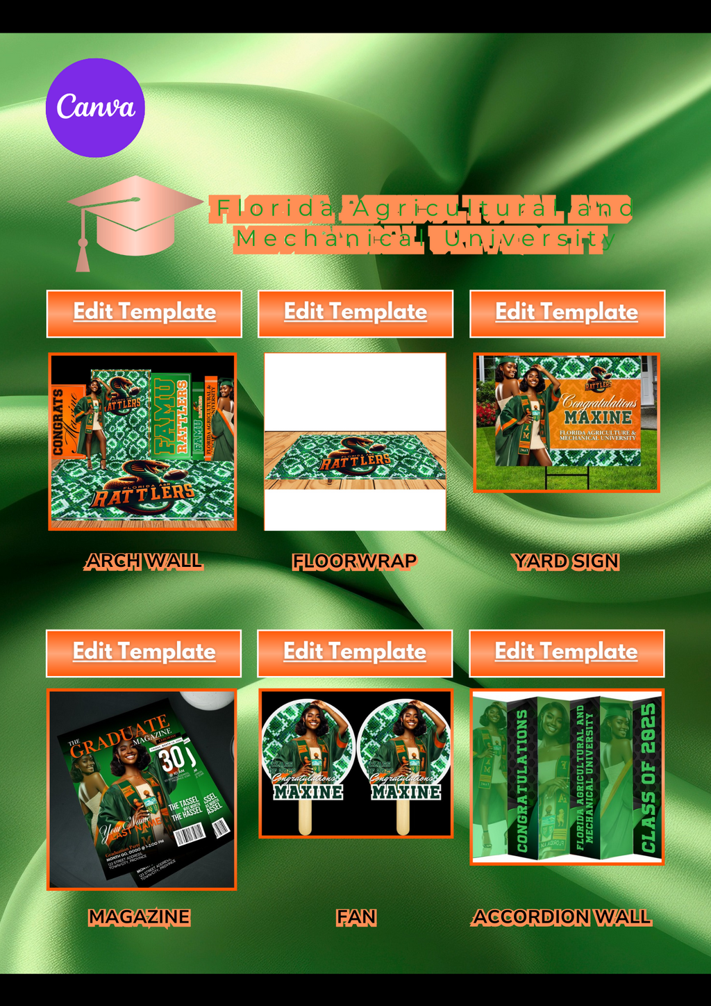 Lux Grad Party Design Collection - 17 Templates