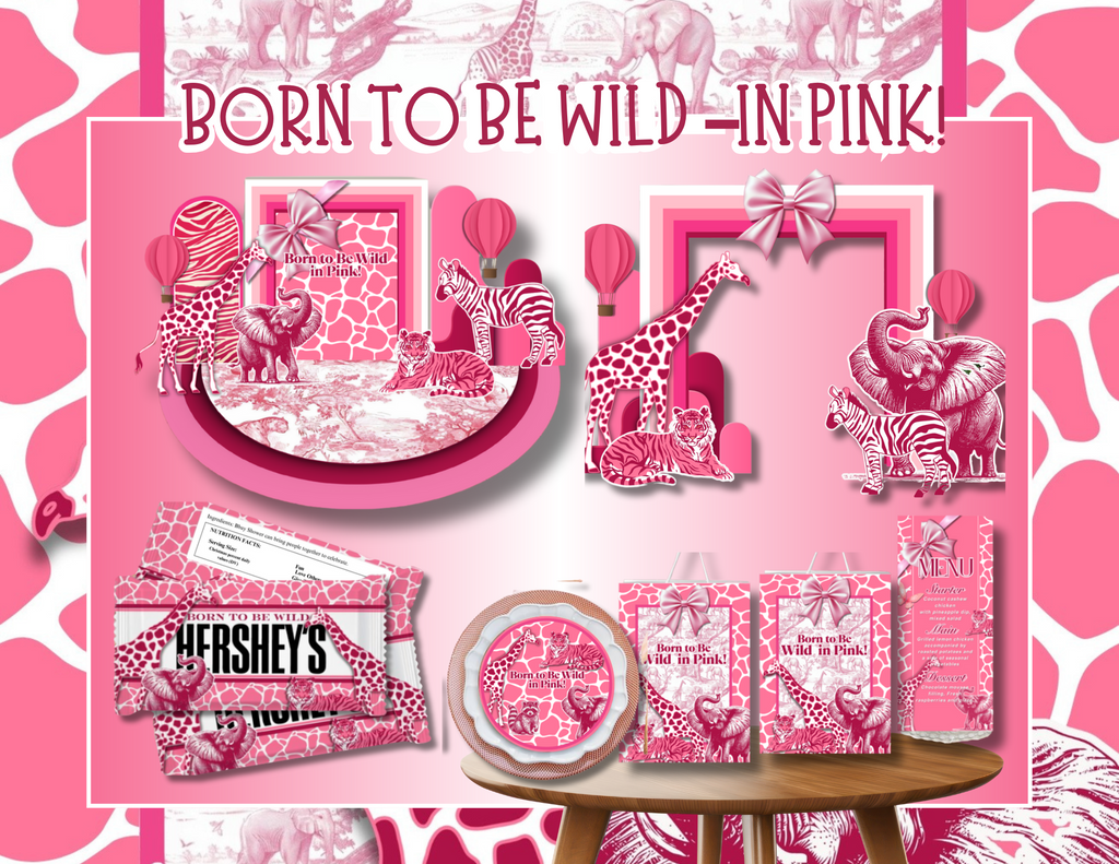 Luxury Baby Shower Bundle  - 15 Templates