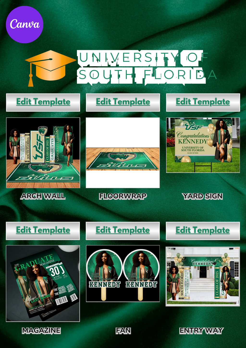 Lux Grad Party Design Collection - 17 Templates