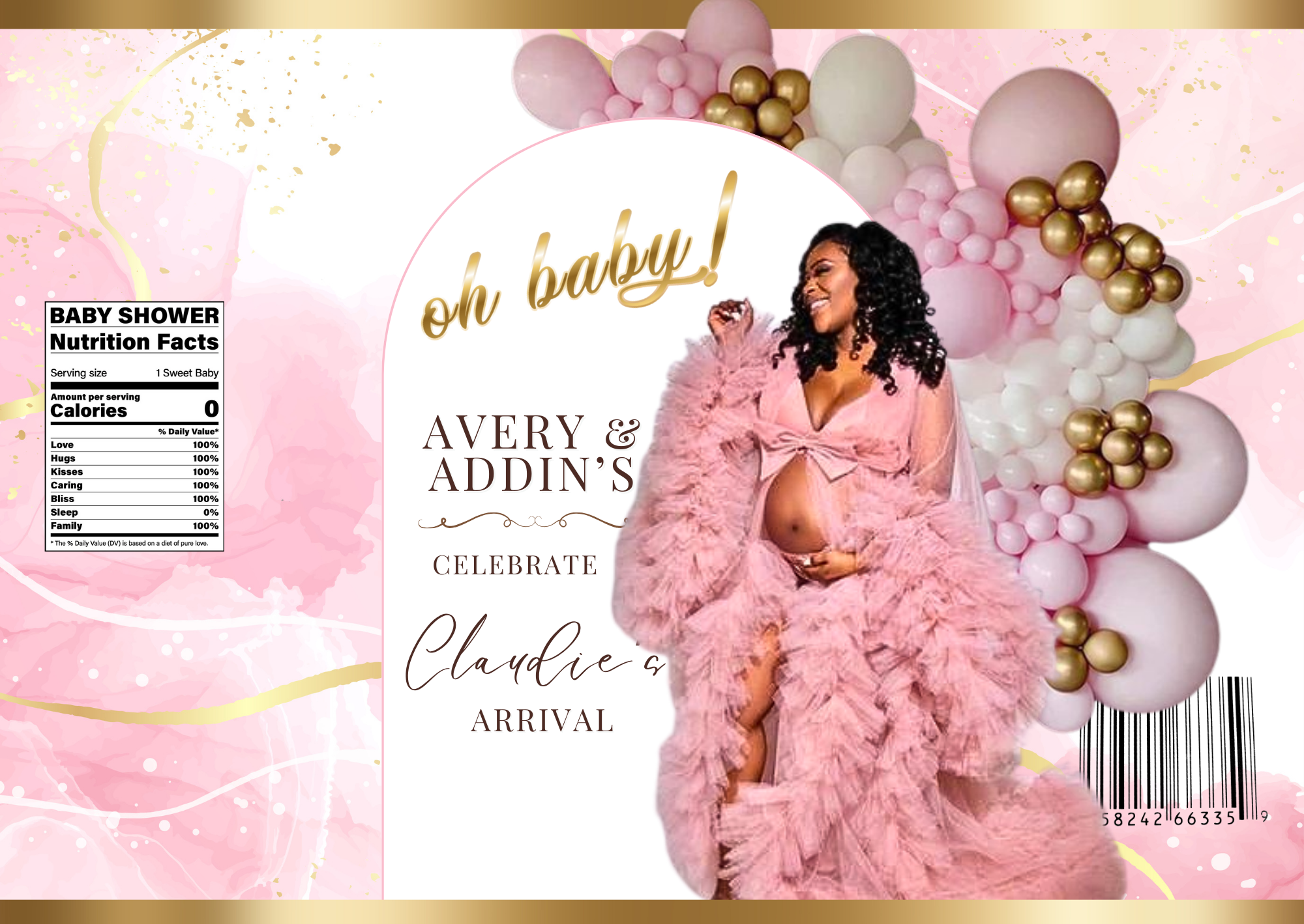 Pink Baby Shower Bundle