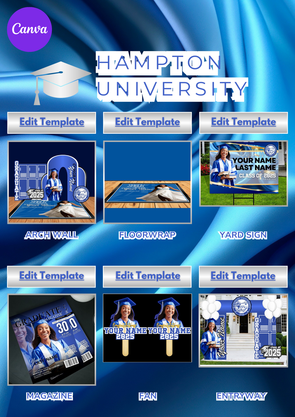 Lux Grad Party Design Collection - 17 Templates