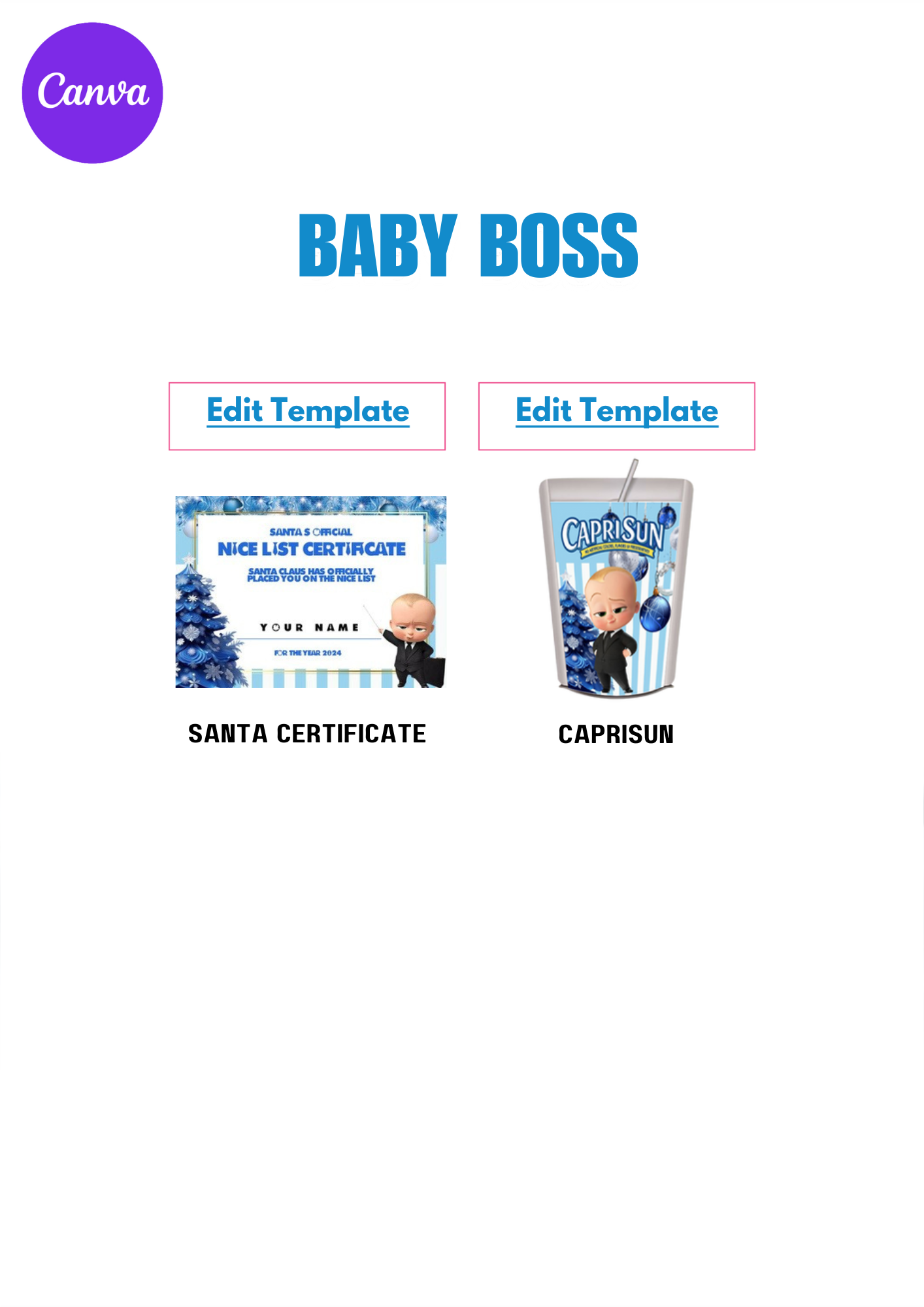 17 Holiday Party Santa Box Templates