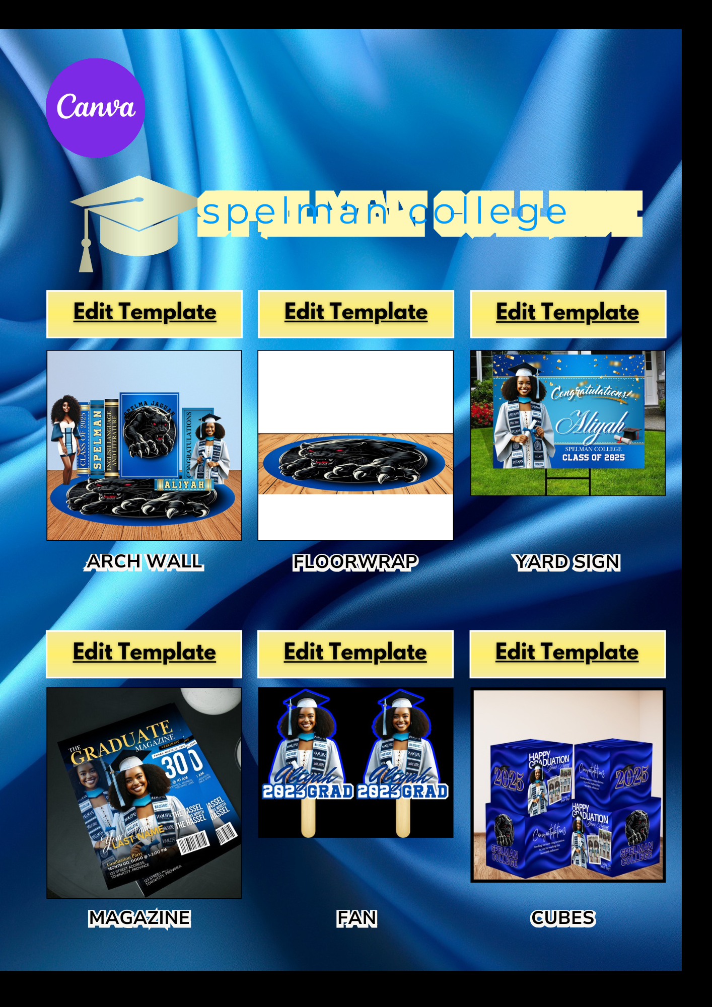 Lux Grad Party Design Collection - 17 Templates