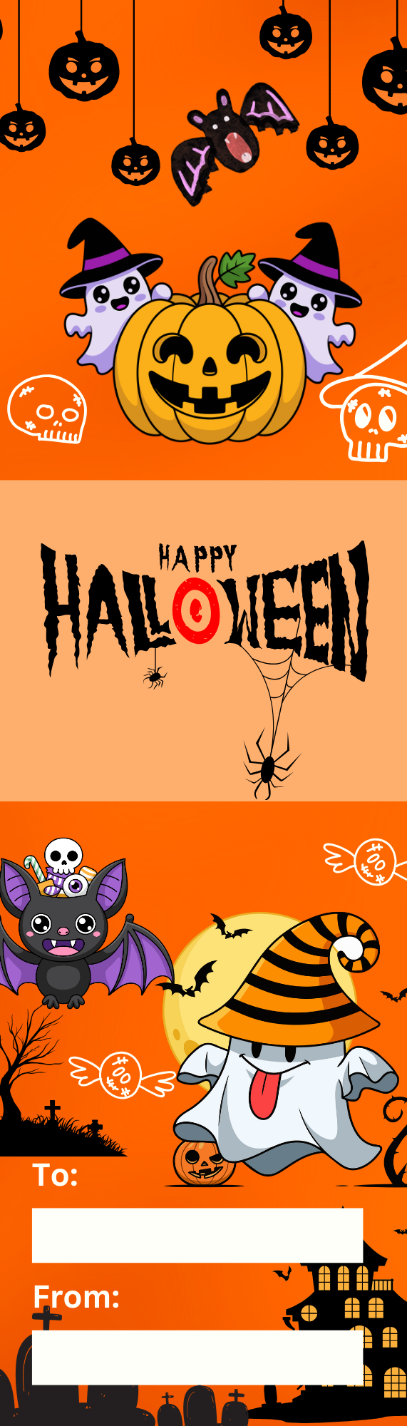 Halloween Pen Sleeves