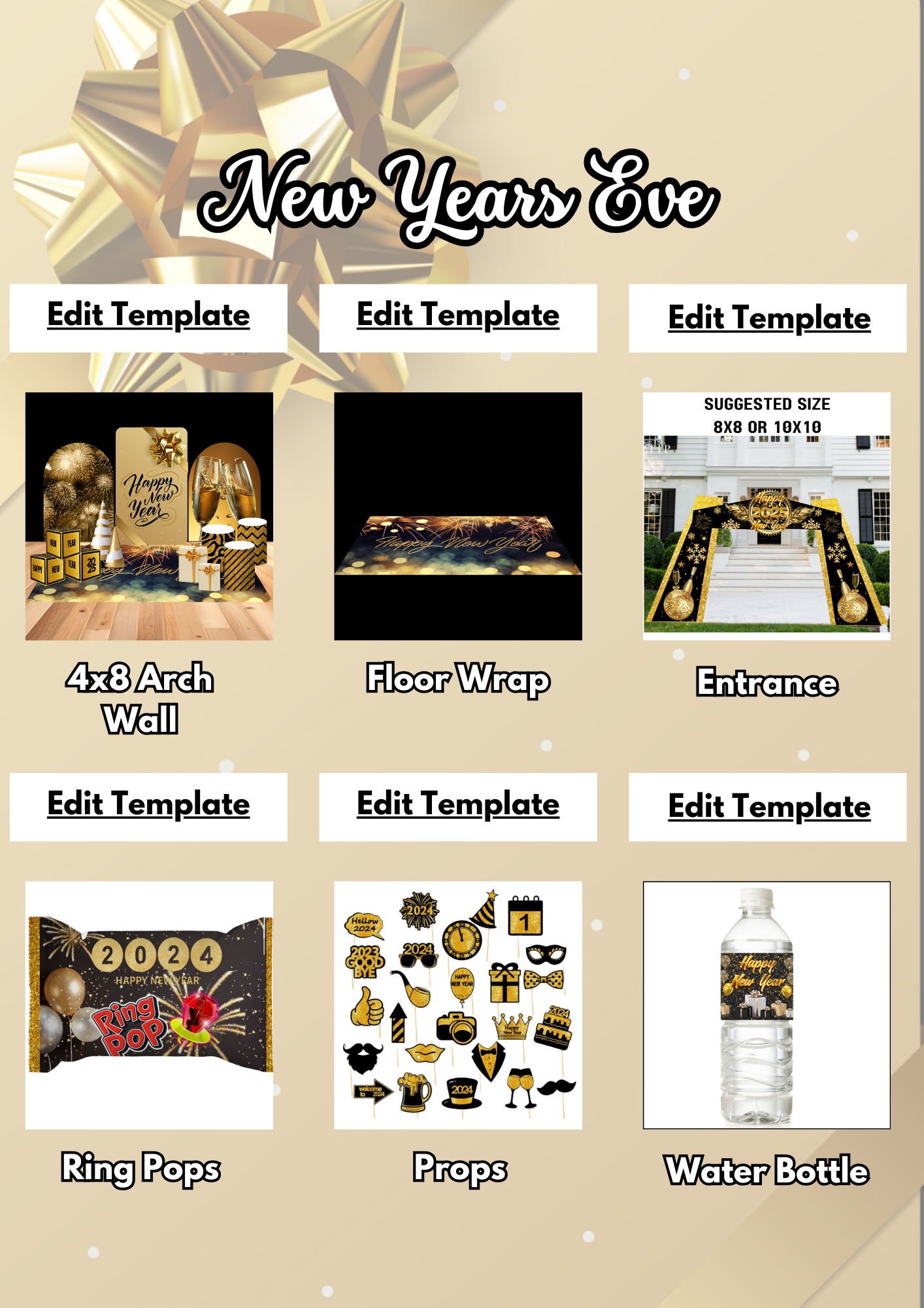 Mega Holiday Bundle - 24 Templates