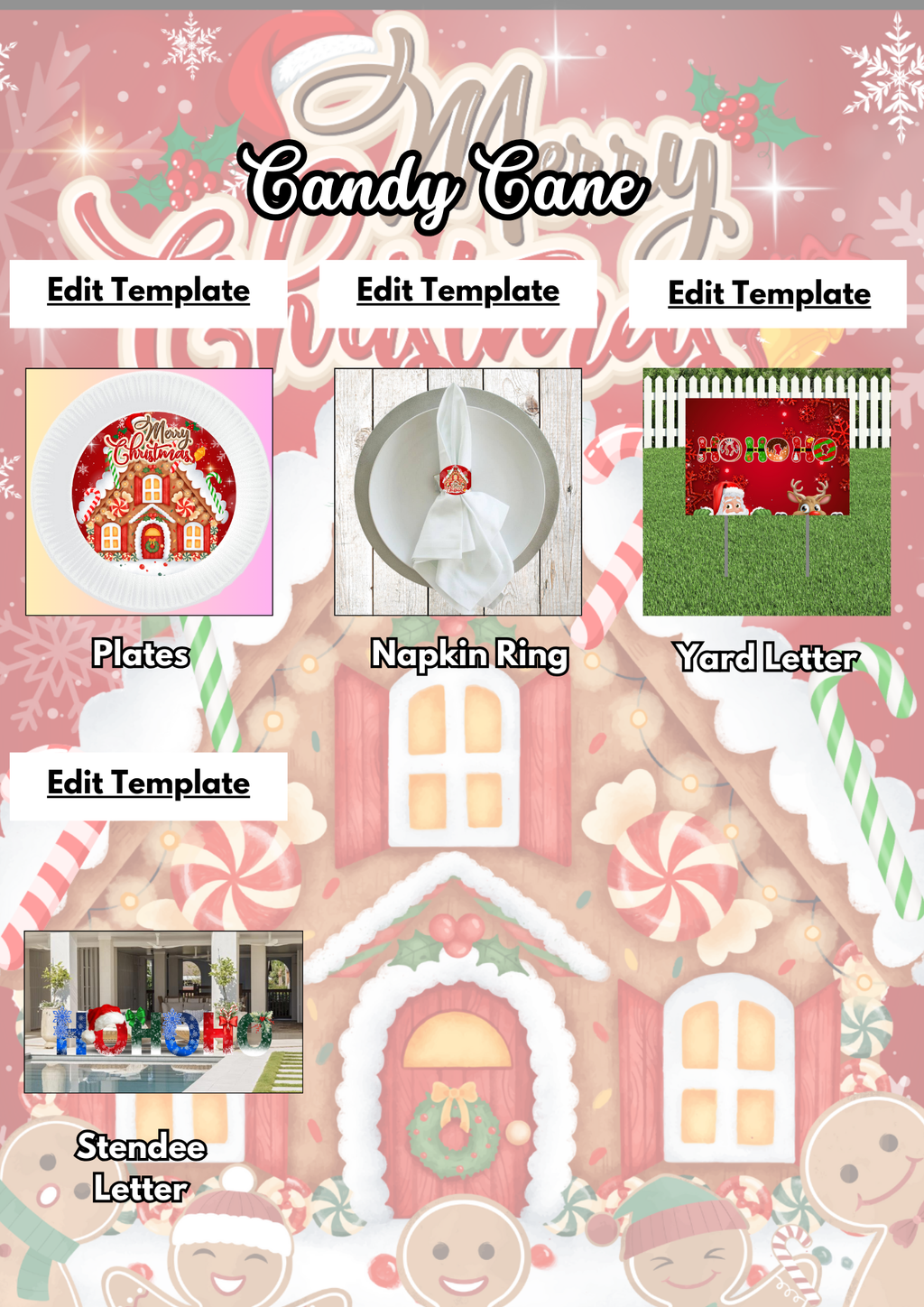 Mega Holiday Bundle - 24 Templates