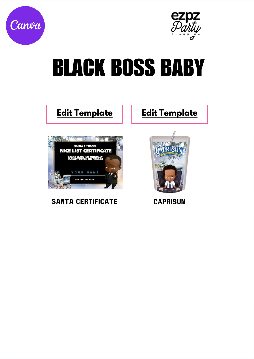 17 Holiday Party Santa Box Templates