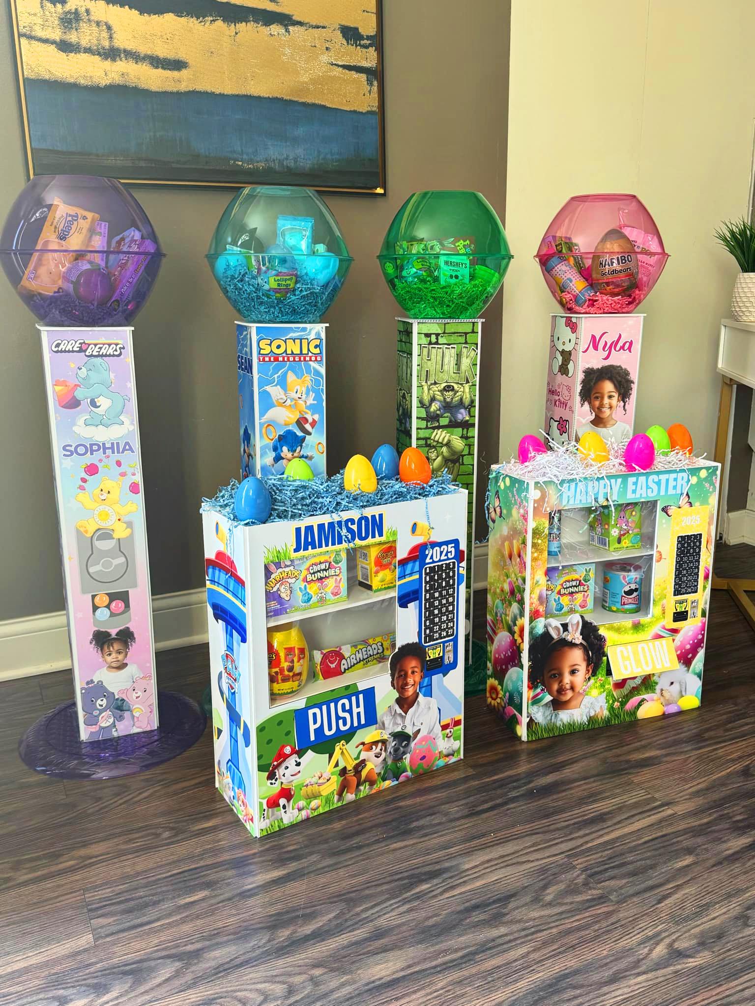 Easter Gumball Templates