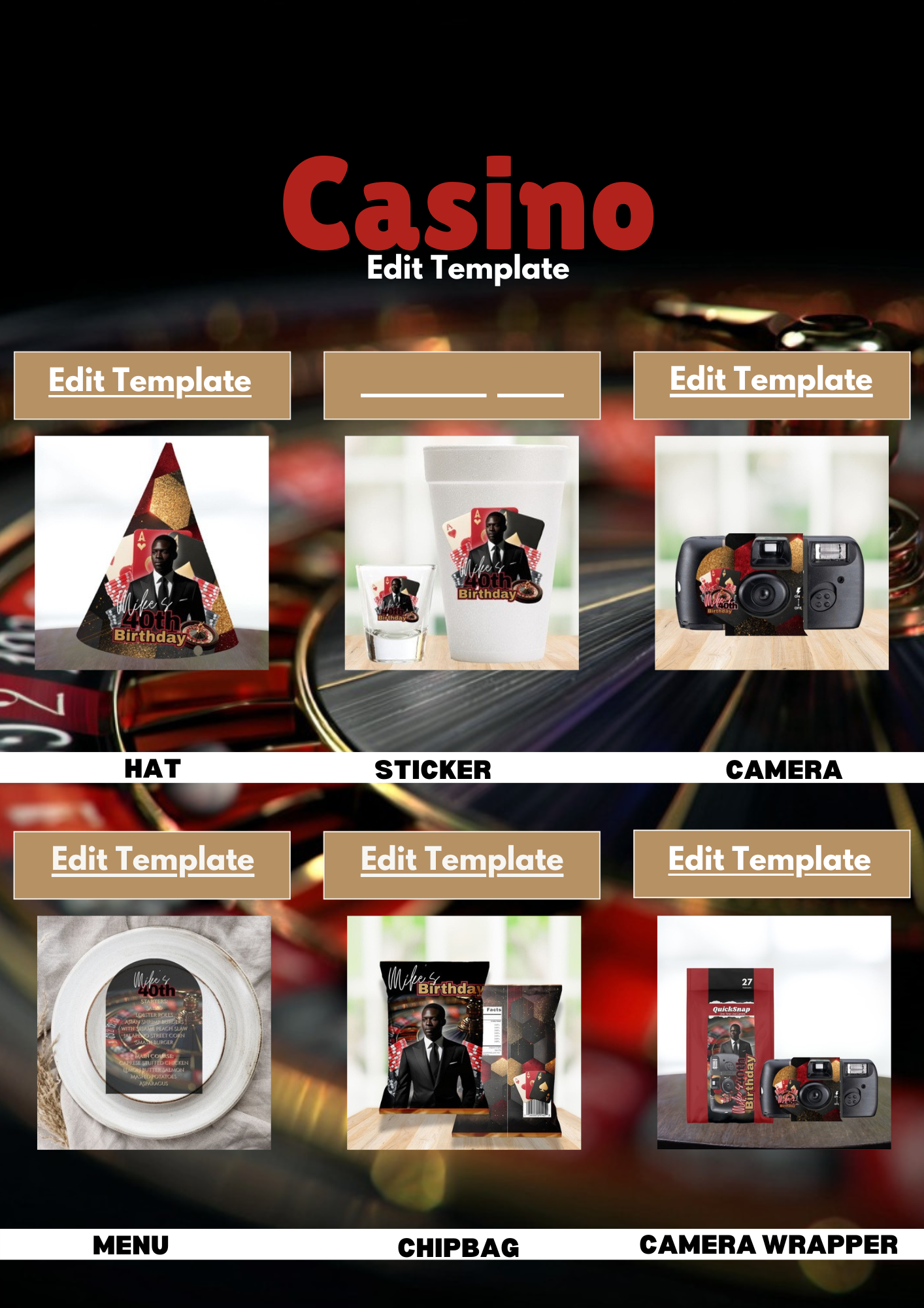 Top Birthday Party Favors Bundle