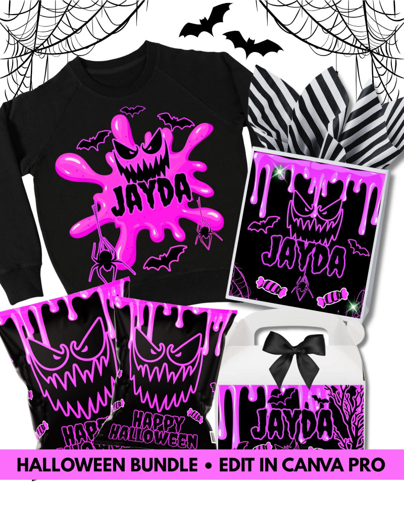 Neon Slime Halloween Bundle