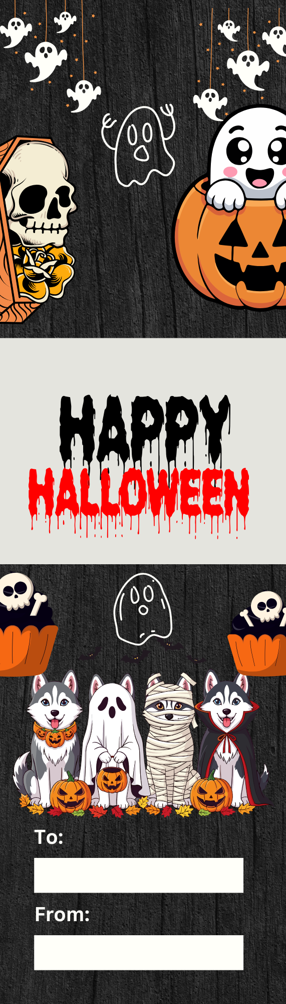 Halloween Pen Sleeves