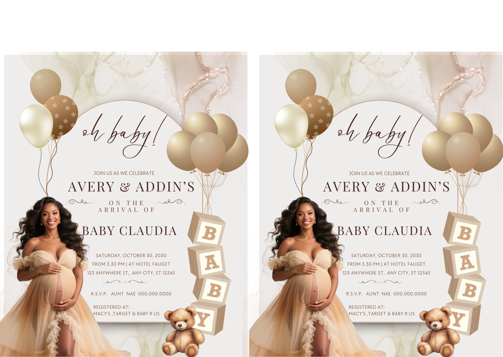 Boho Baby Shower Bundle