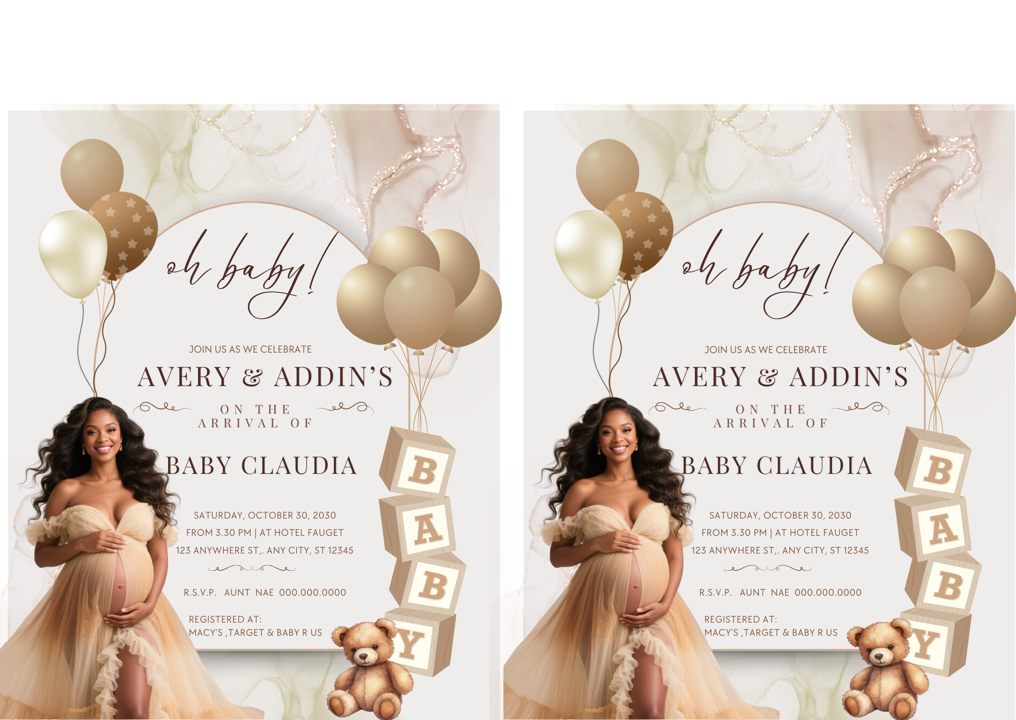 Boho Baby Shower Bundle