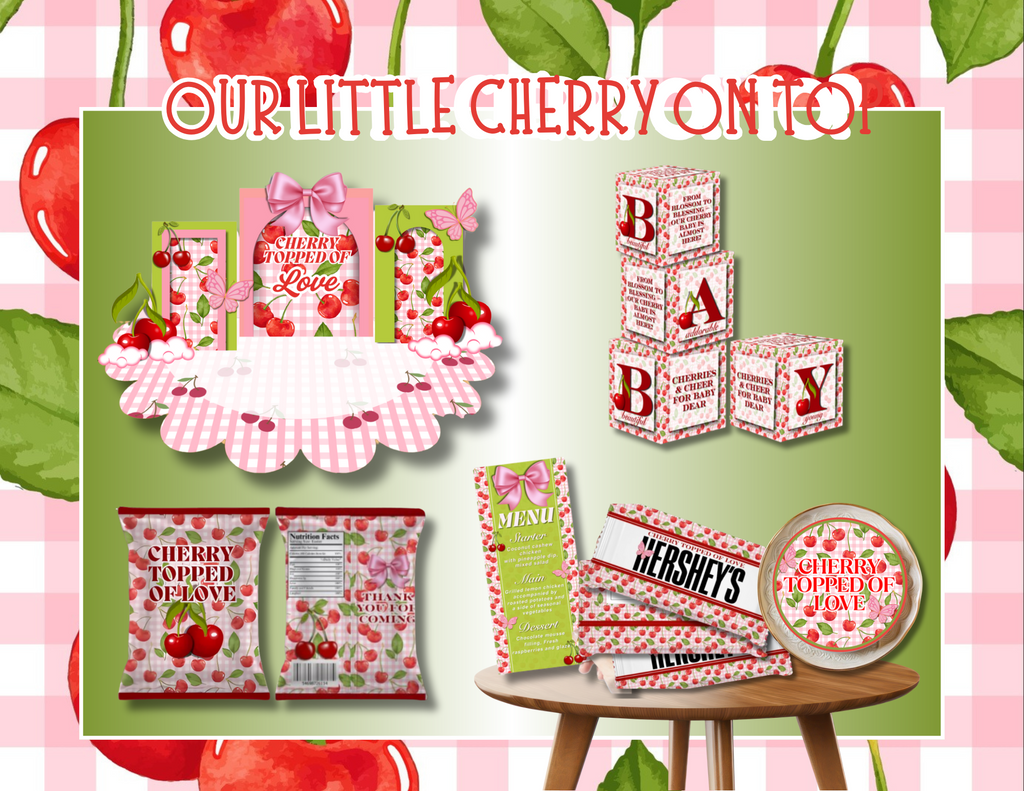 Luxury Baby Shower Bundle  - 15 Templates