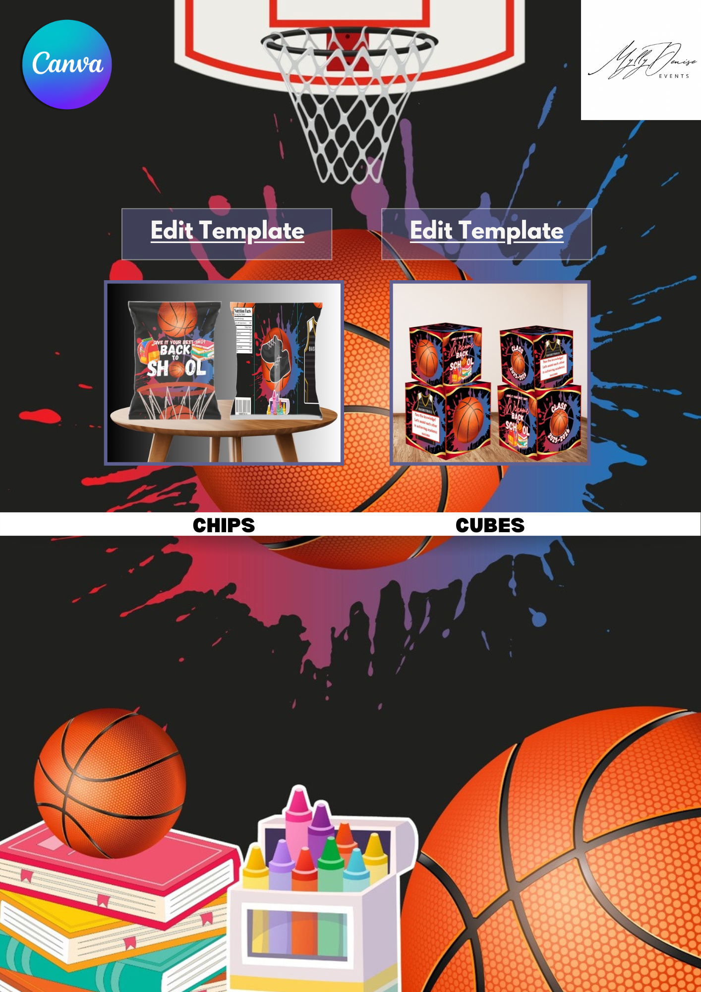 Basketball Back To School Bundle