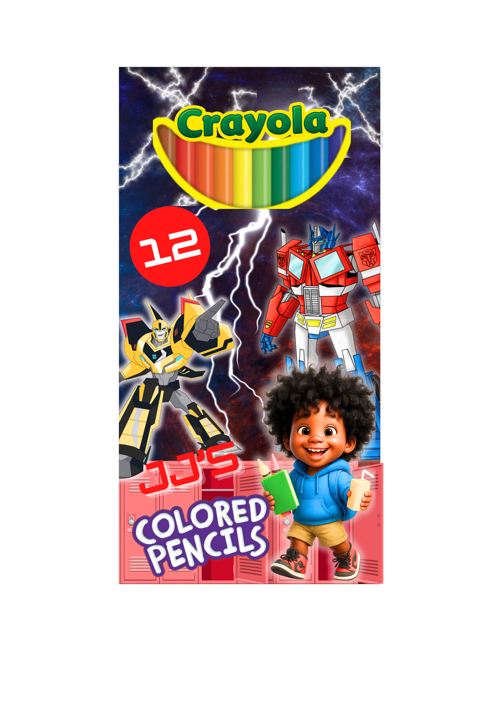 Tranformers School Supplies