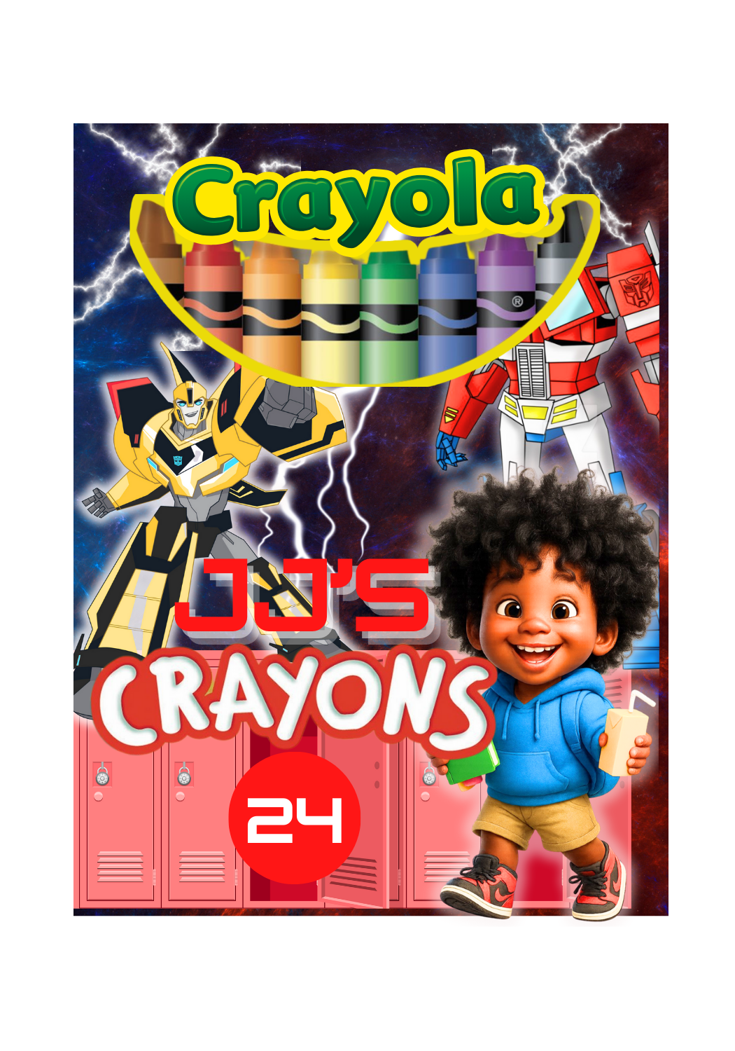 Tranformers School Supplies