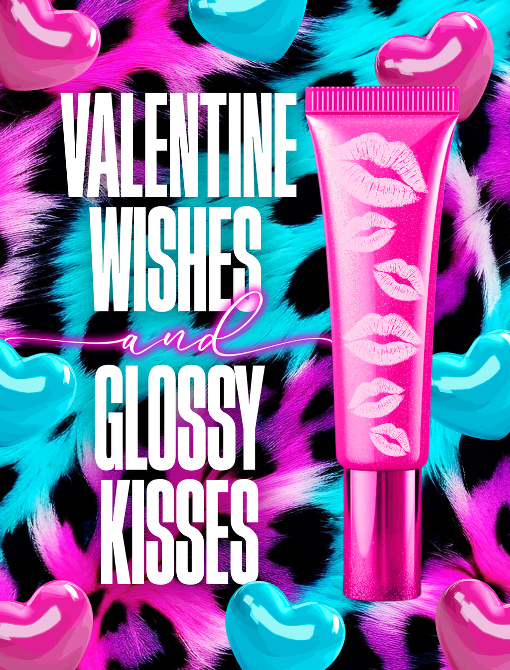 Valentine Lip Gloss Cards