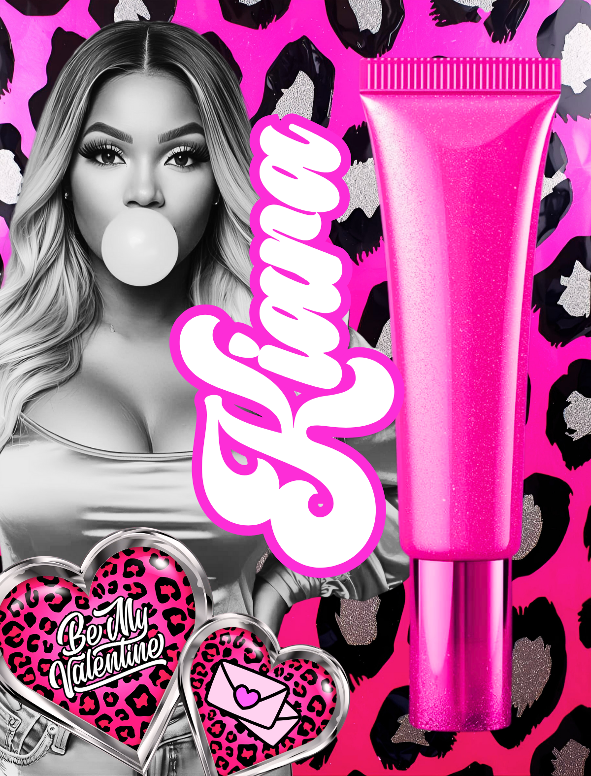 Valentine Lip Gloss Cards