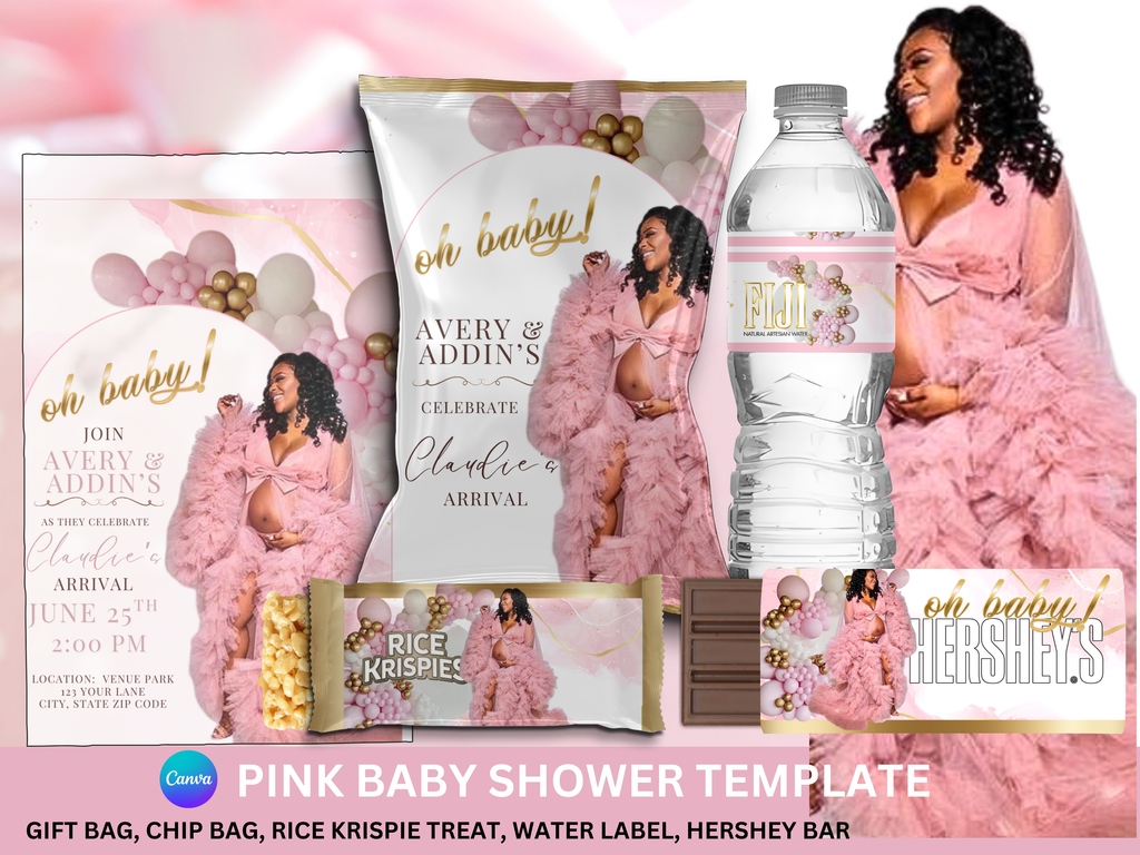 Pink Baby Shower Bundle