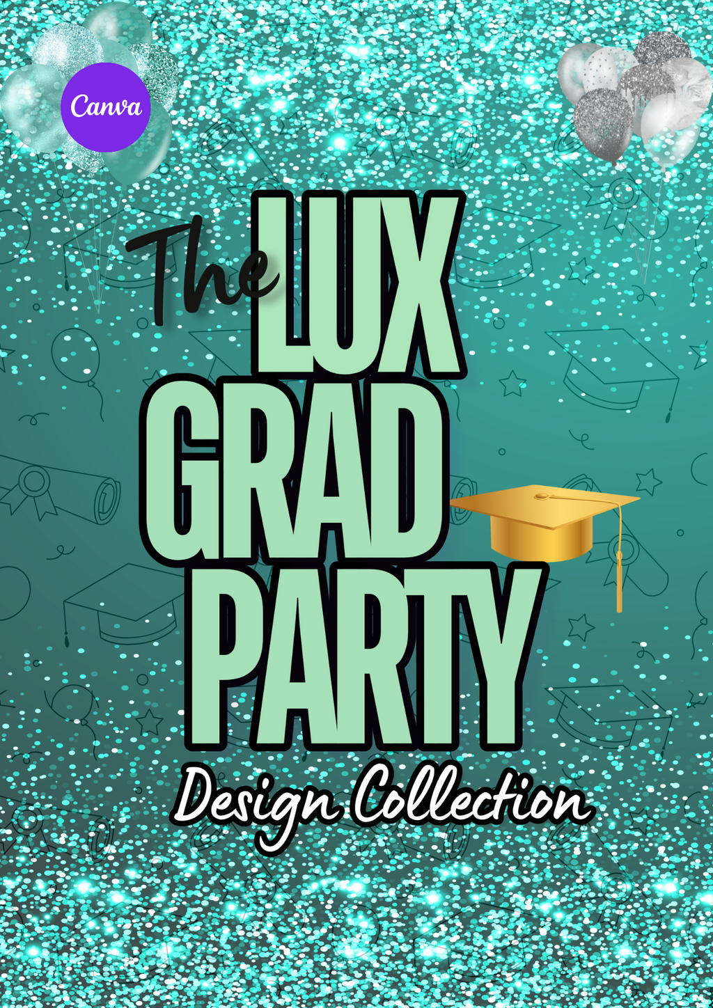 Lux Grad Party Design Collection - 17 Templates